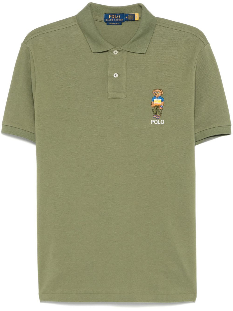 piqué-weave polo shirt 1