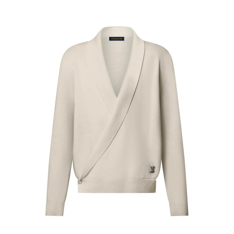 Shawl Collar Knit Jacket 1