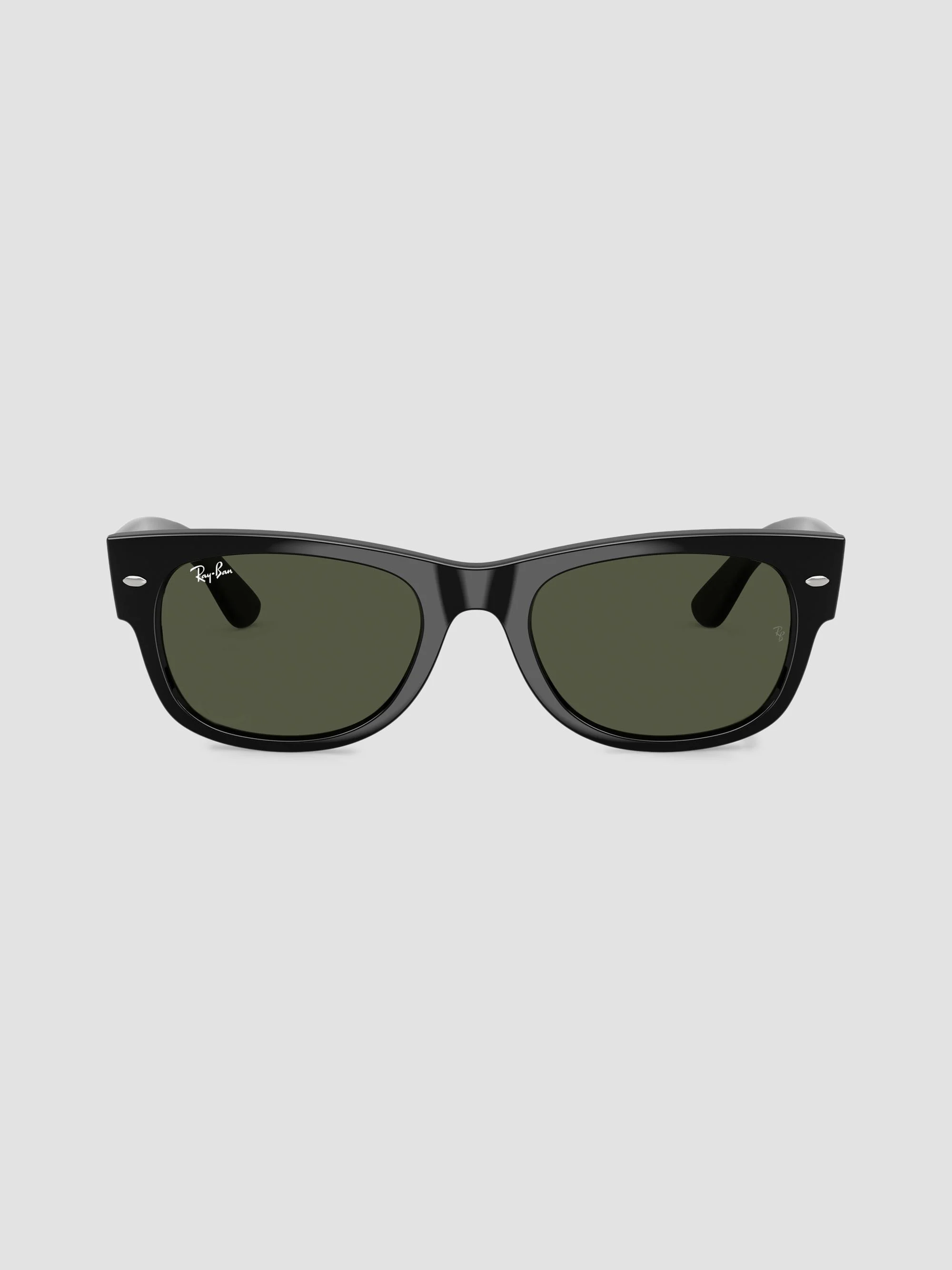 Women's RB0832S Mega Wayfarer II 55MM Square Sunglasses - Dark Black - 1
