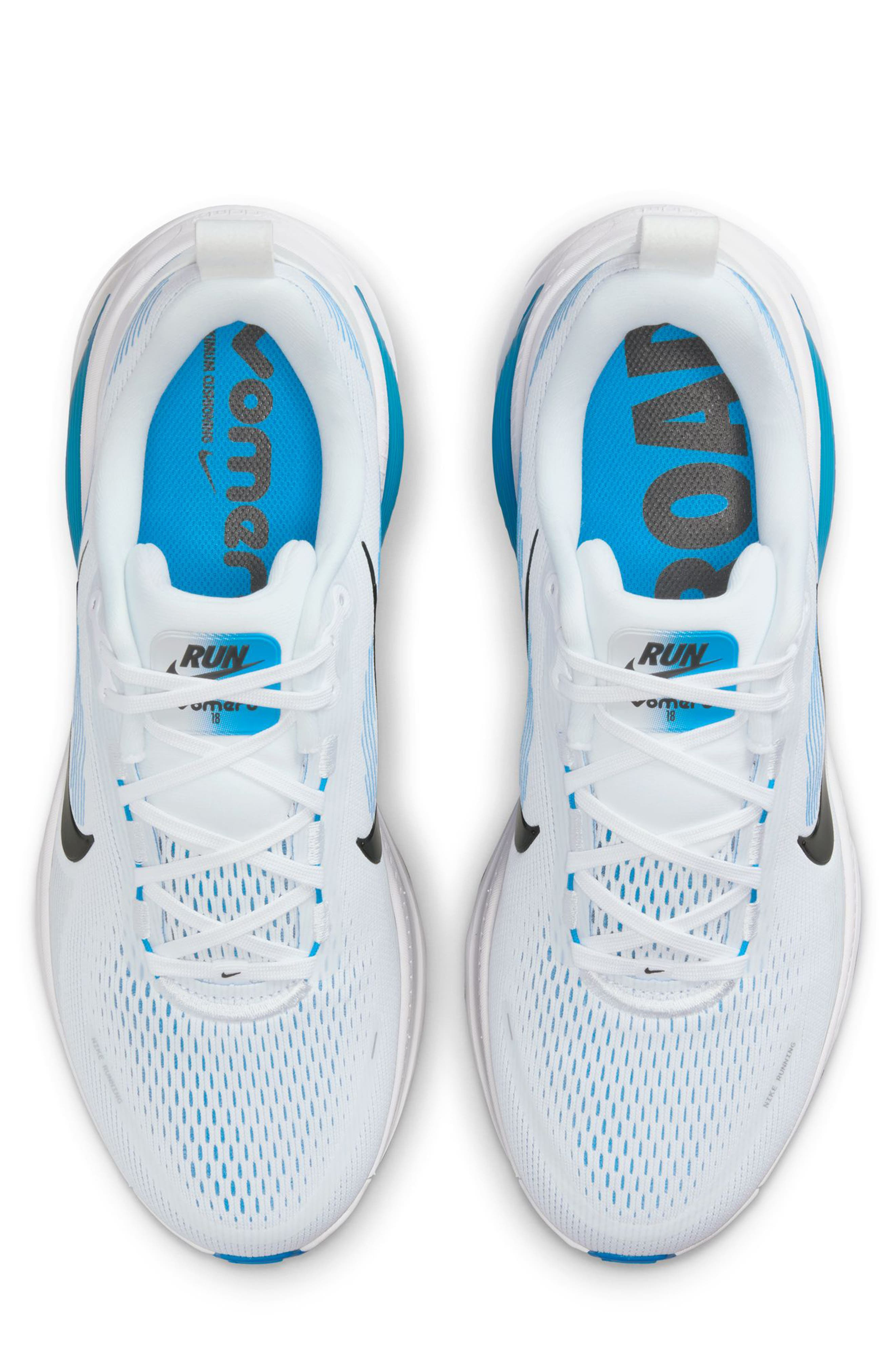 Nike Vomero 18 Running Shoe in 109 White/black at Nordstrom - 3