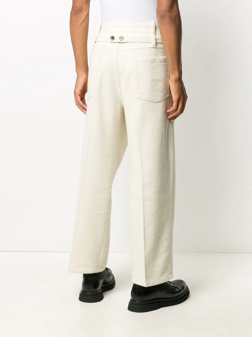 flat front trousers - 4