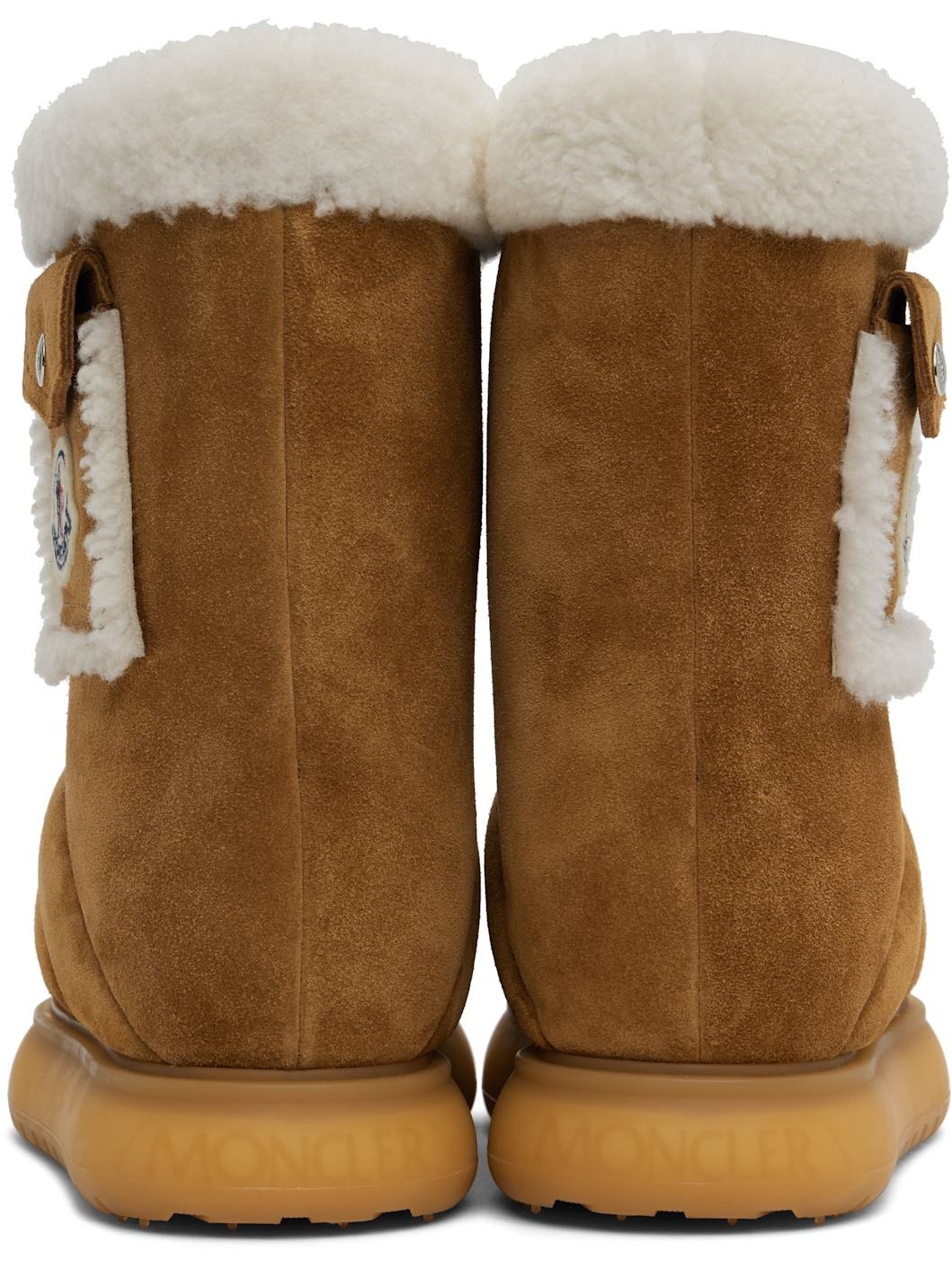 Tan Gaia Pocket Mid Snow Boots - 2