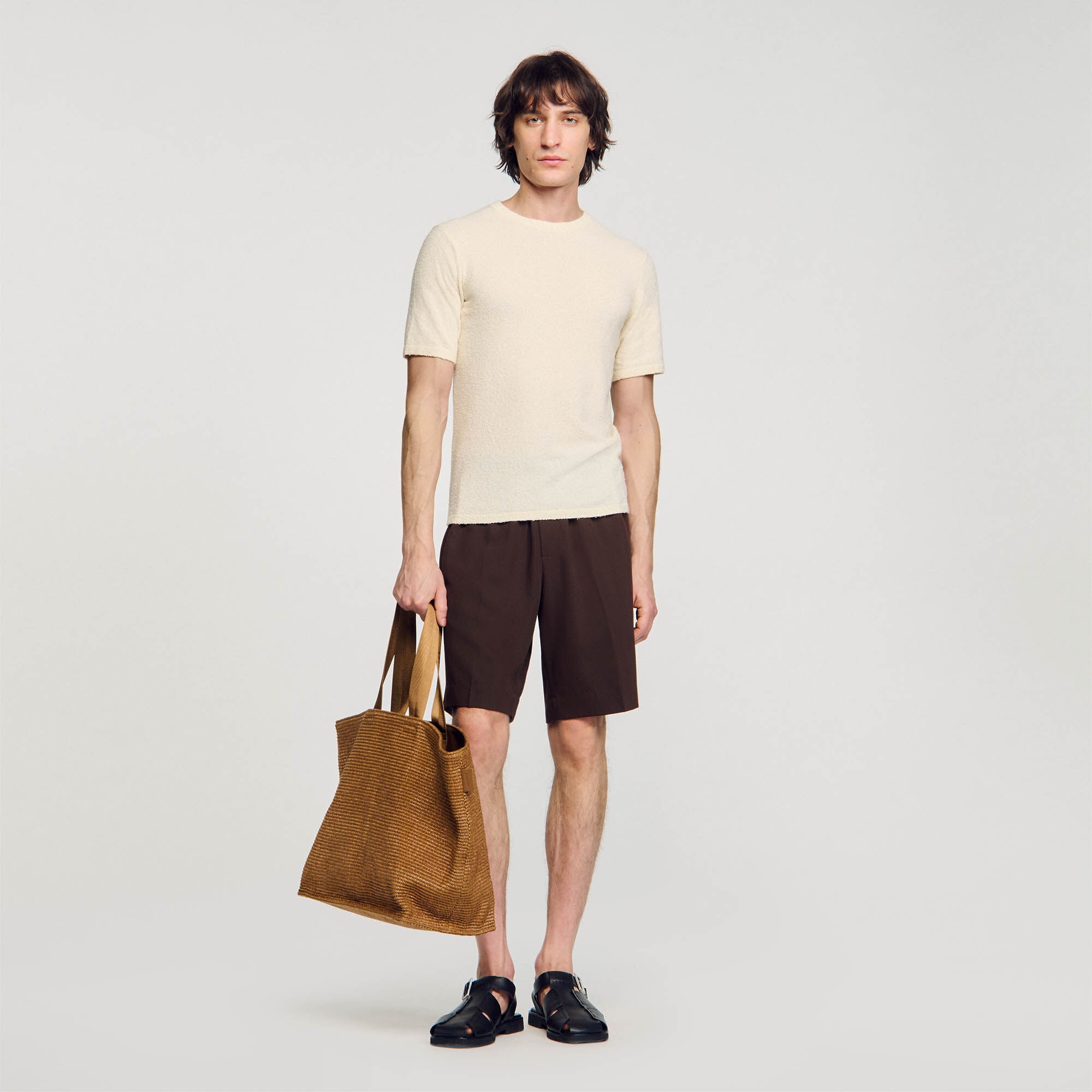 TERRY KNIT T-SHIRT - 2