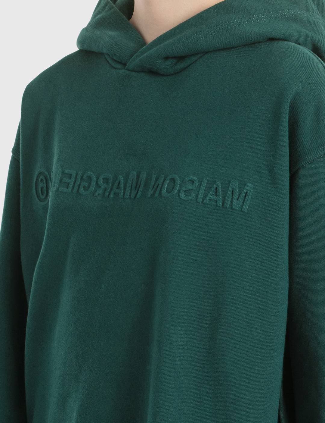 Embossed Reversed Logo Hoodie - 3