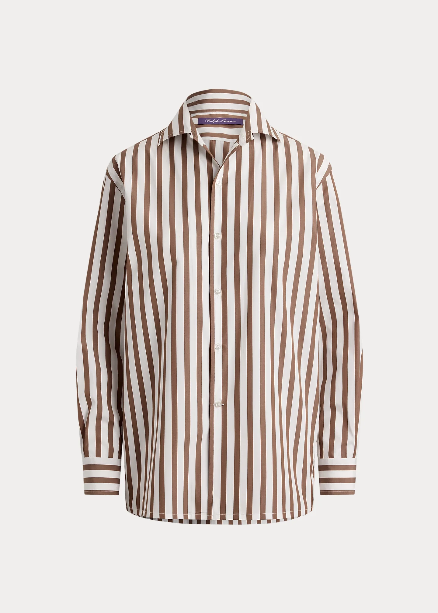 Capri Relaxed Fit Striped Cotton Shirt - 1