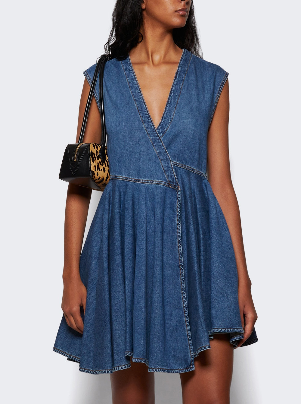 Wrap Dress Blue Mineral - 2