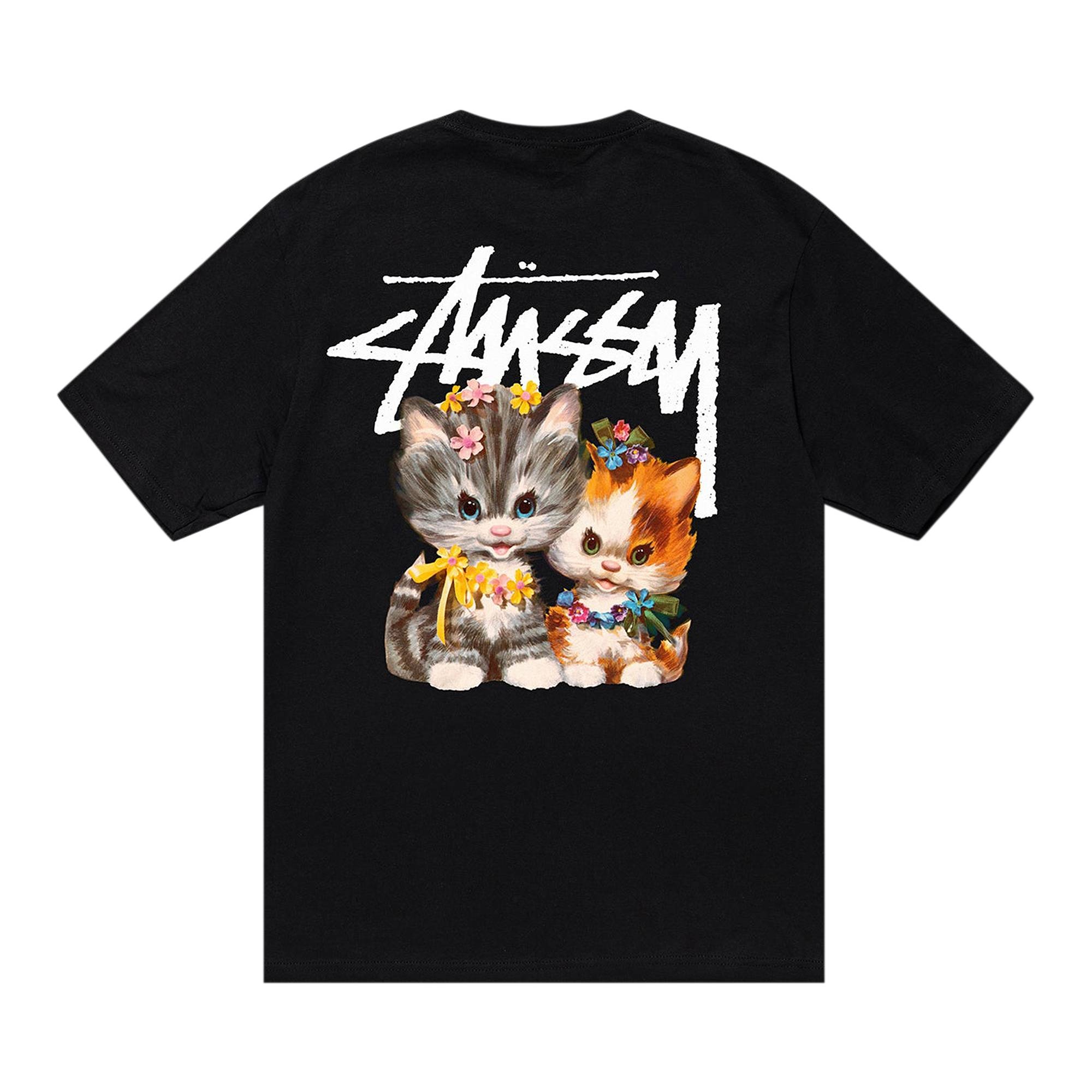 Stussy Kittens Tee 'Black' - 2