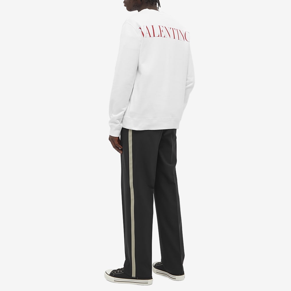 Valentino Macrame Pocket Back Logo Crew Sweat - 6