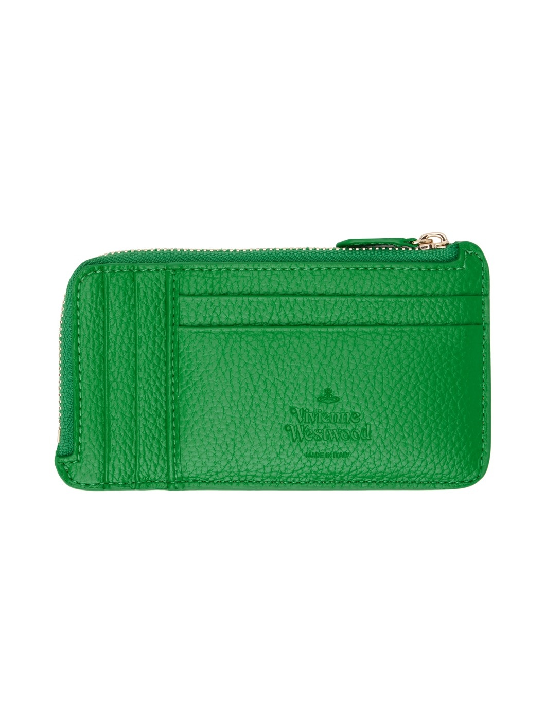 Green Zip Card Holder - 2