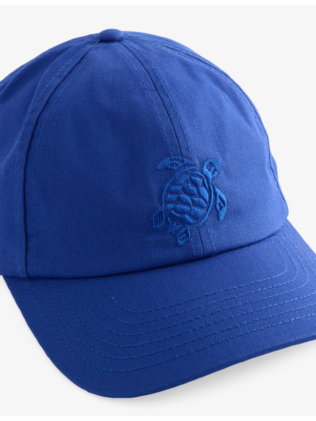 Turtle-Embroidered Cotton-Twill Baseball Cap - 2