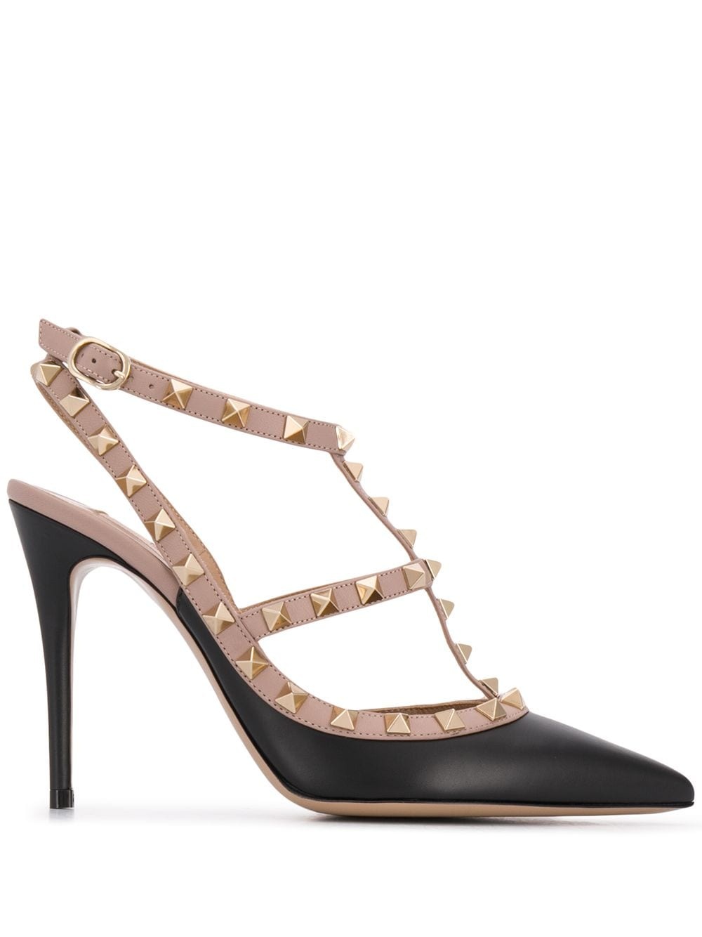 Valentino Garavani Rockstud Pumps Black - 1