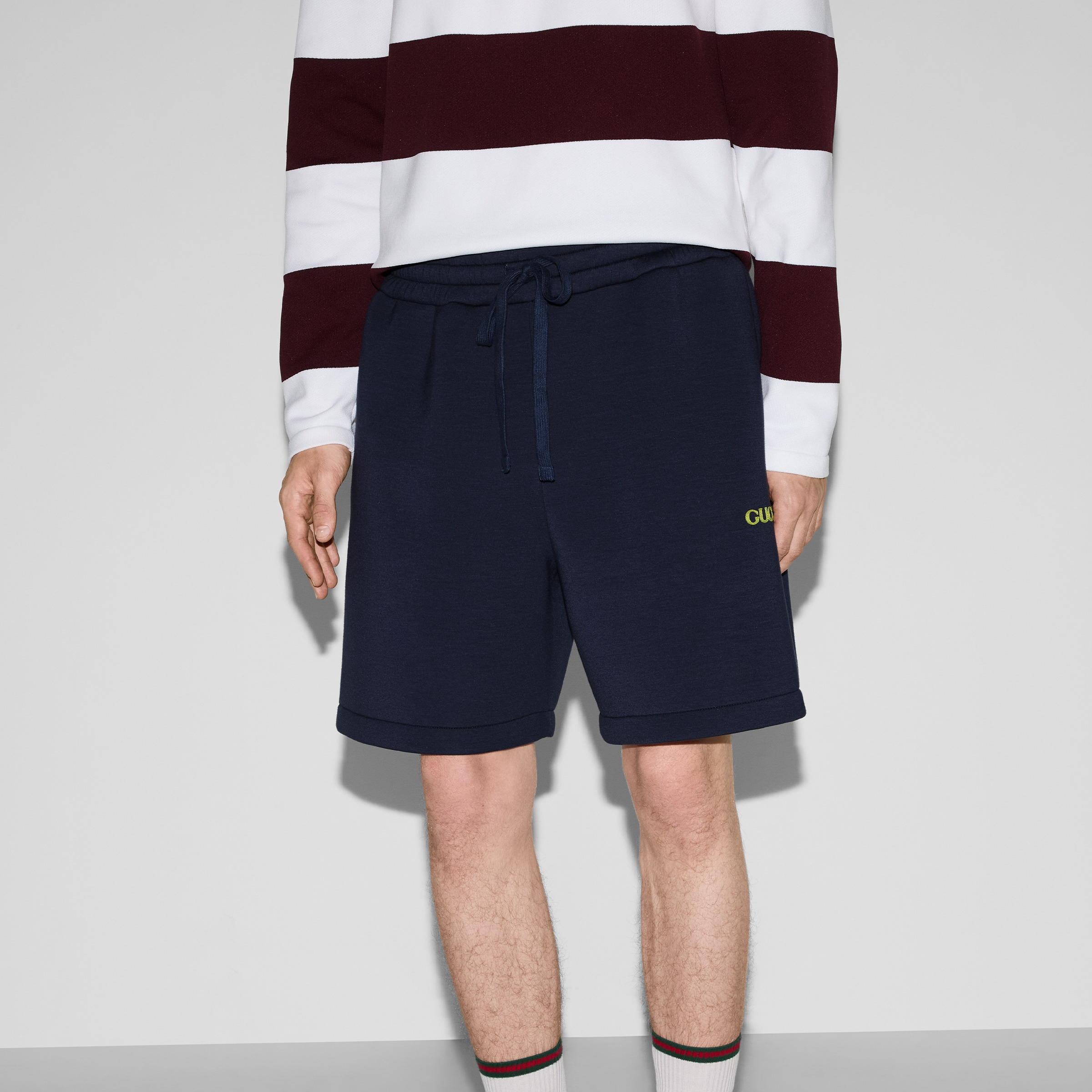 Jersey shorts with patch - 3