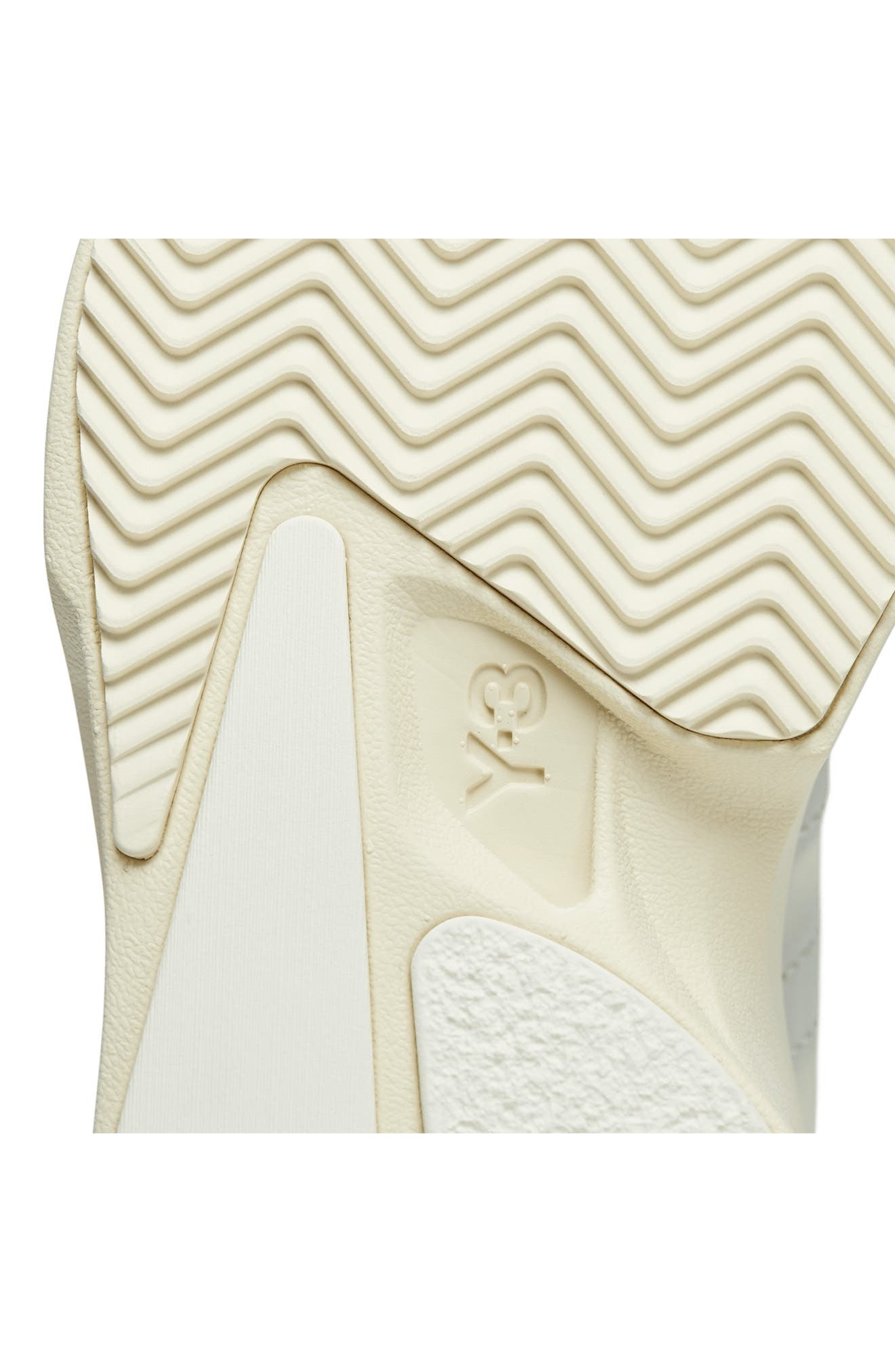 Y-3 Subaya Sneaker in Off White/Black/Aluminum at Nordstrom - 7