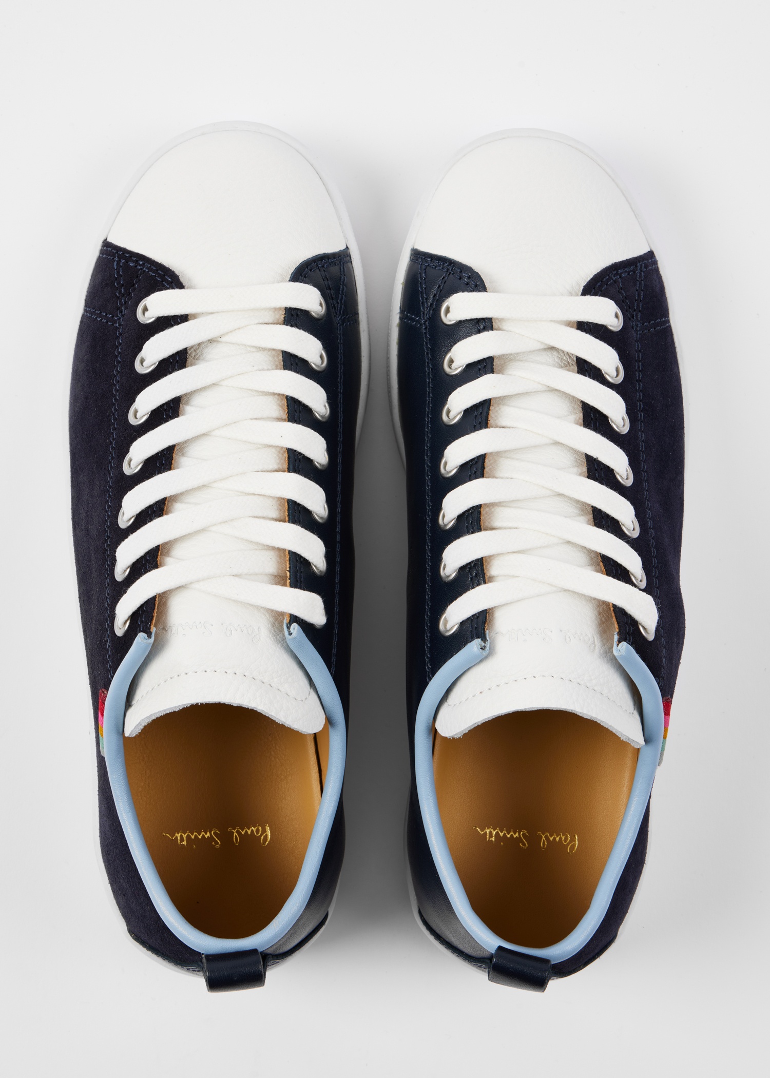 Women's Navy Suede 'Miyata' Trainers - 3