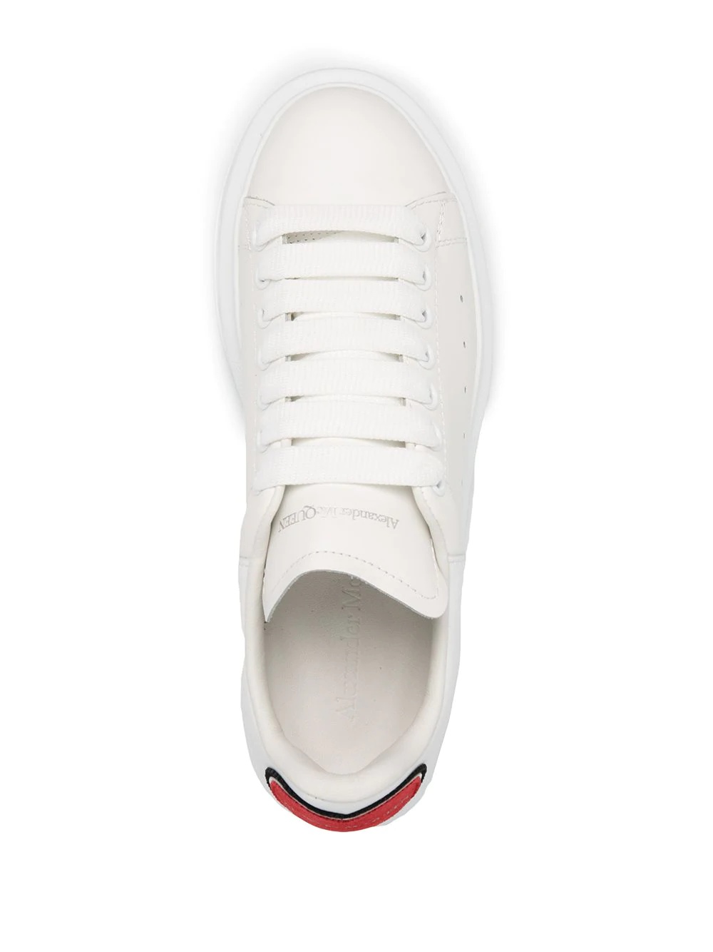 contrasting panel detail sneakers - 4