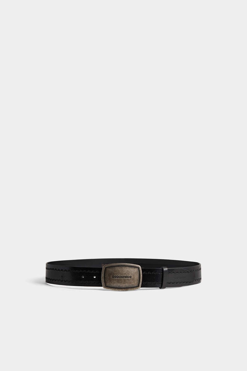 Dsquared2 D2 Statement leather belt - Black