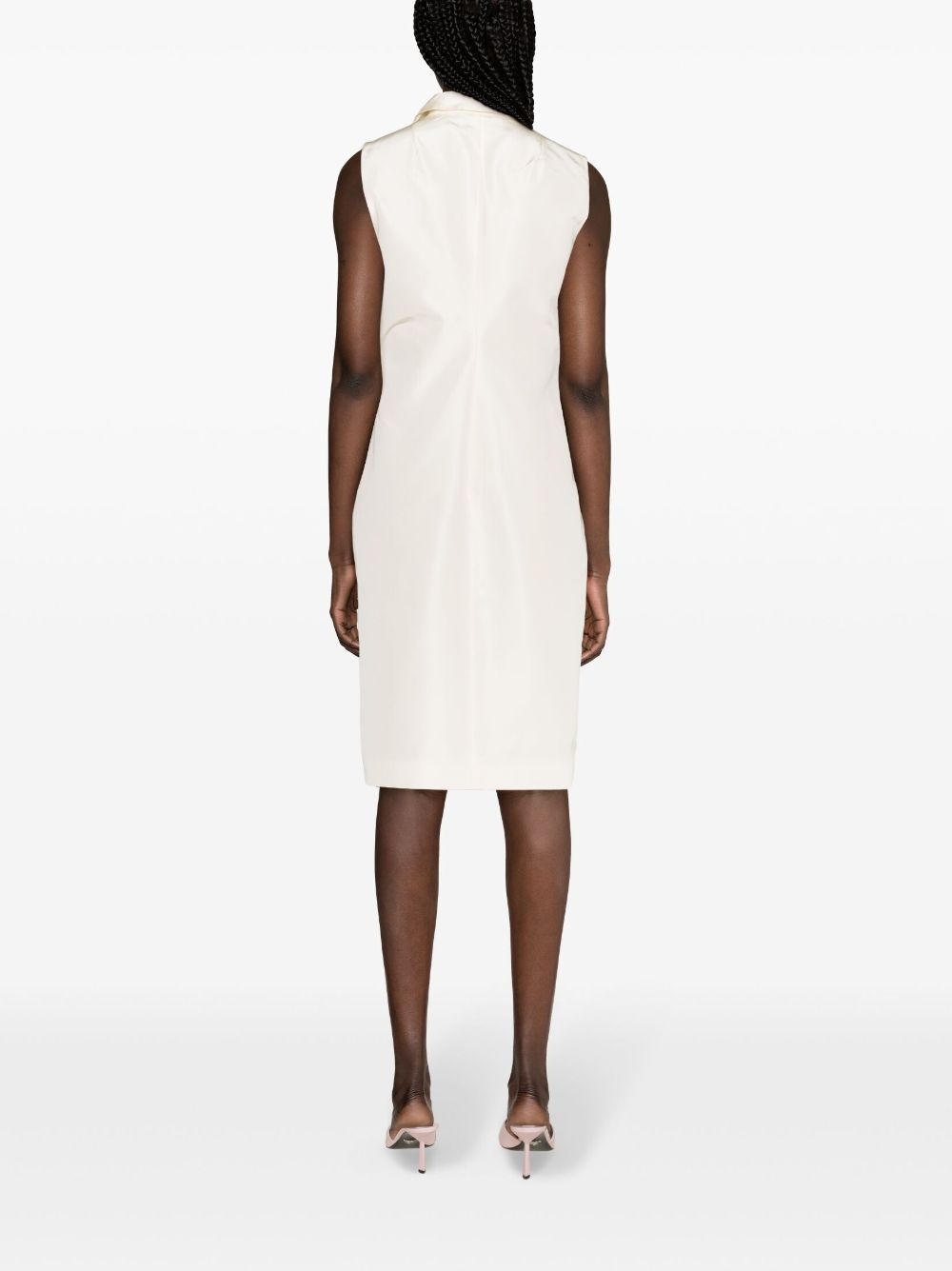 Prada Women Silk Midi Polo Dress - 4