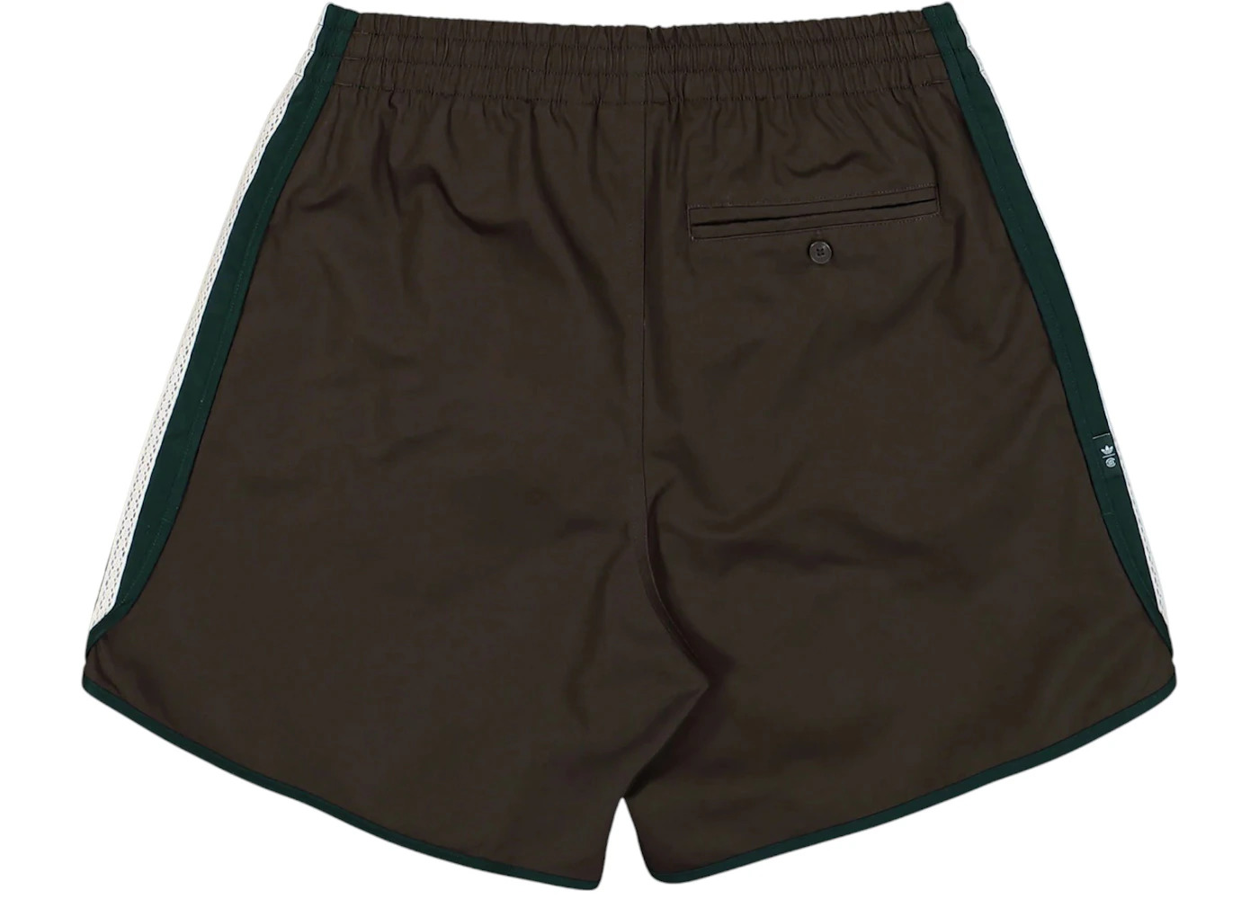 adidas x CLOT Sprinter Shorts Green Night/Dark Brown - 2