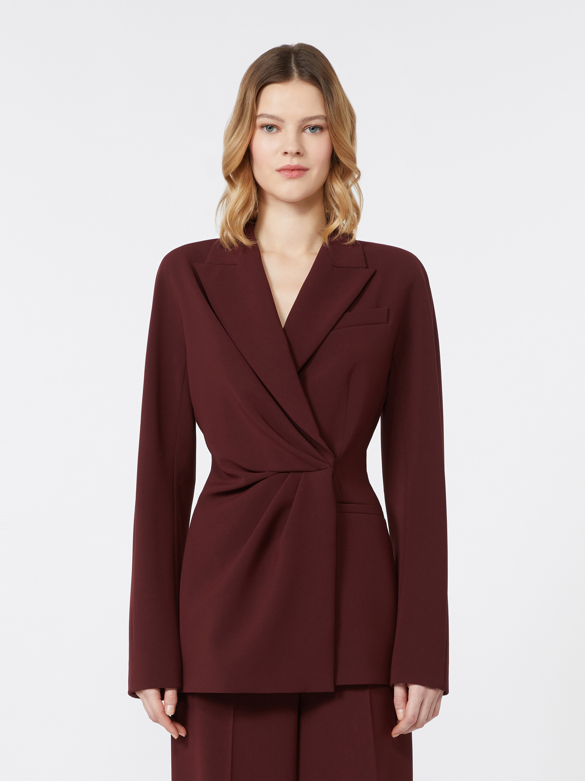 ALARE Wrap jacket in cady - 3