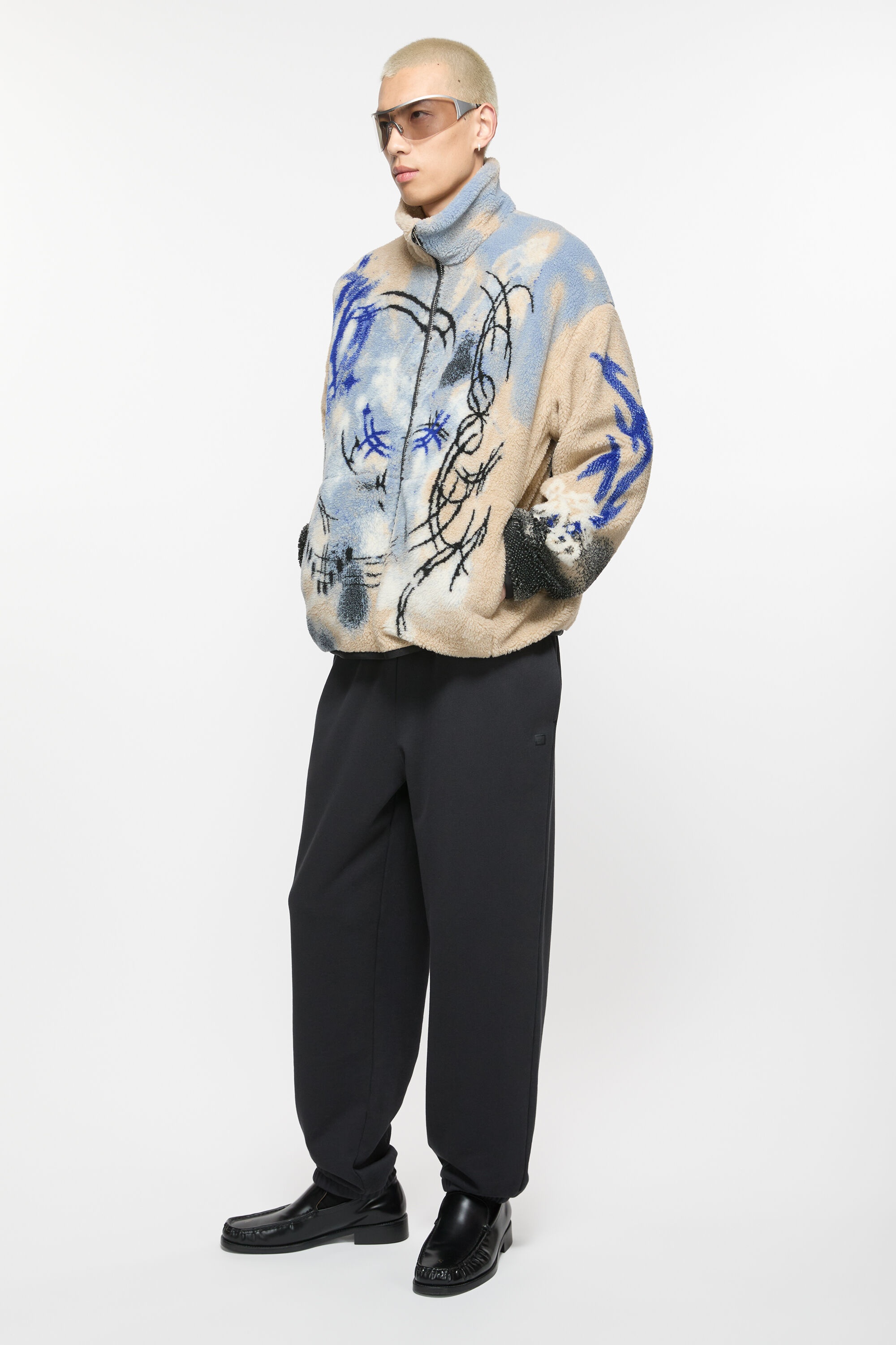 Cotton sweatpants - Black - 4