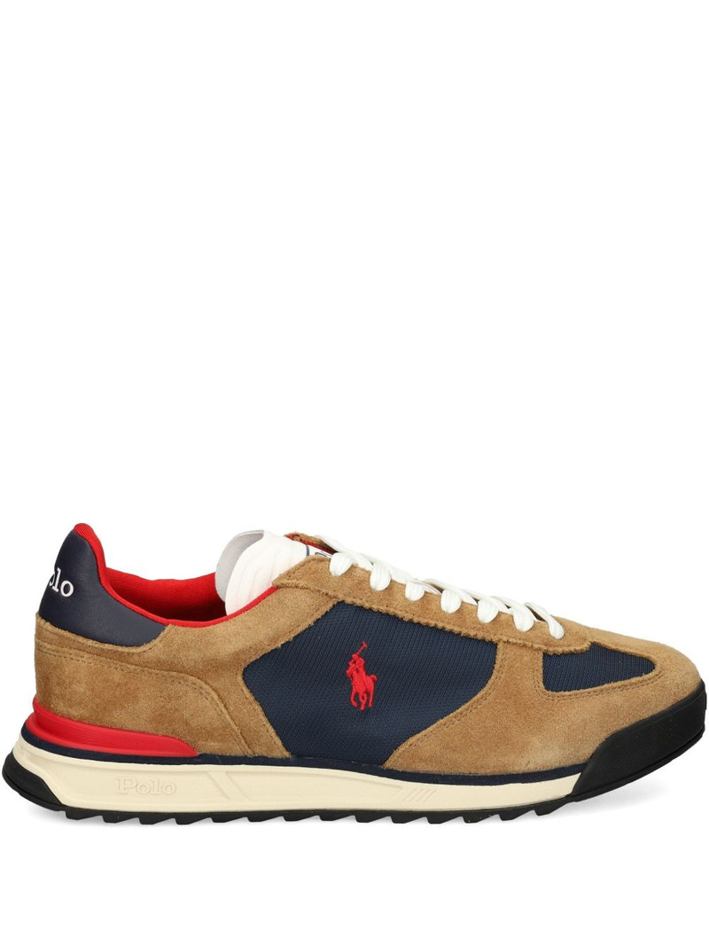 Varick suede-panelled sneakers 1