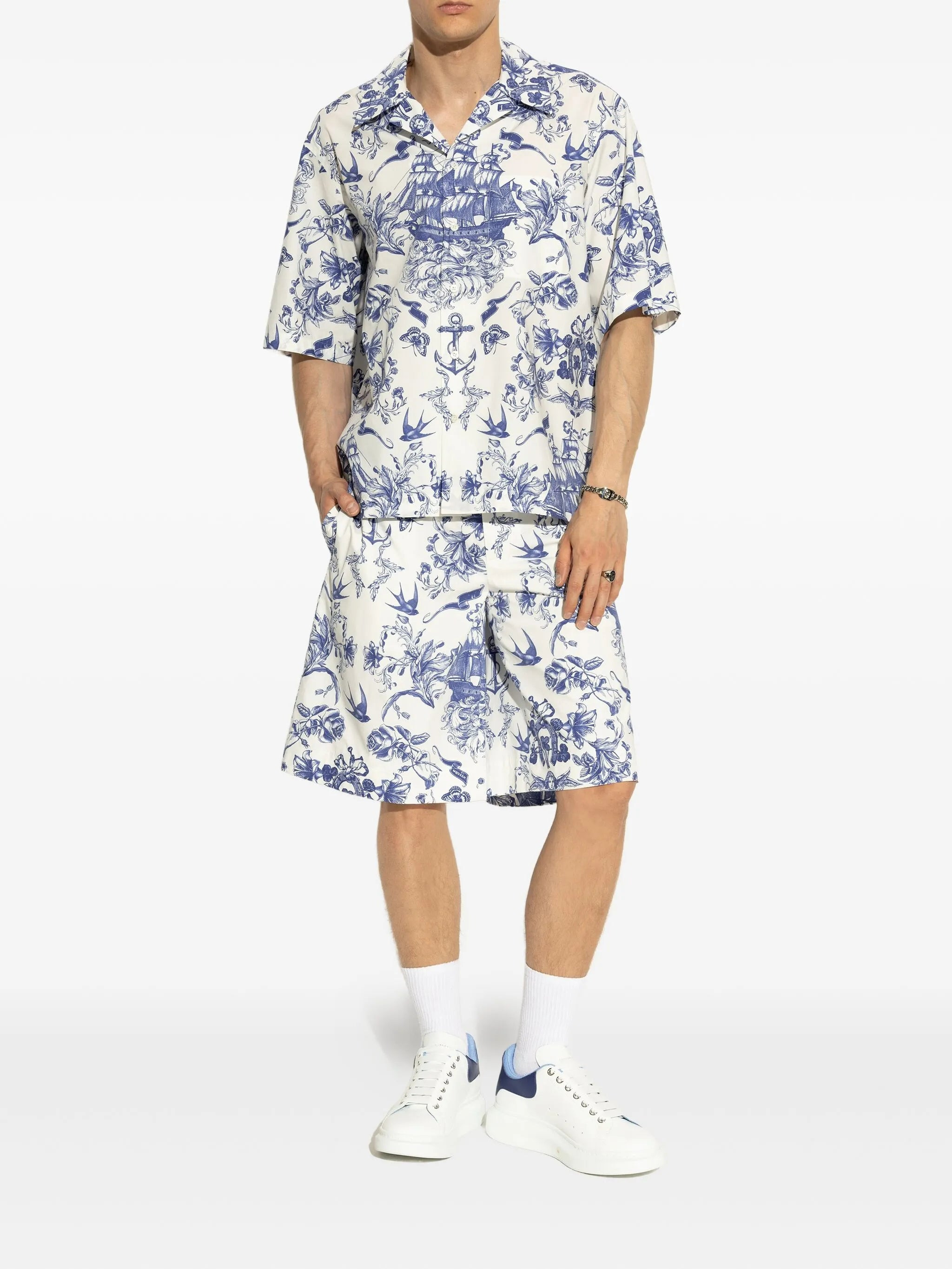 Alexander Mcqueen Leather Sneakers - 4