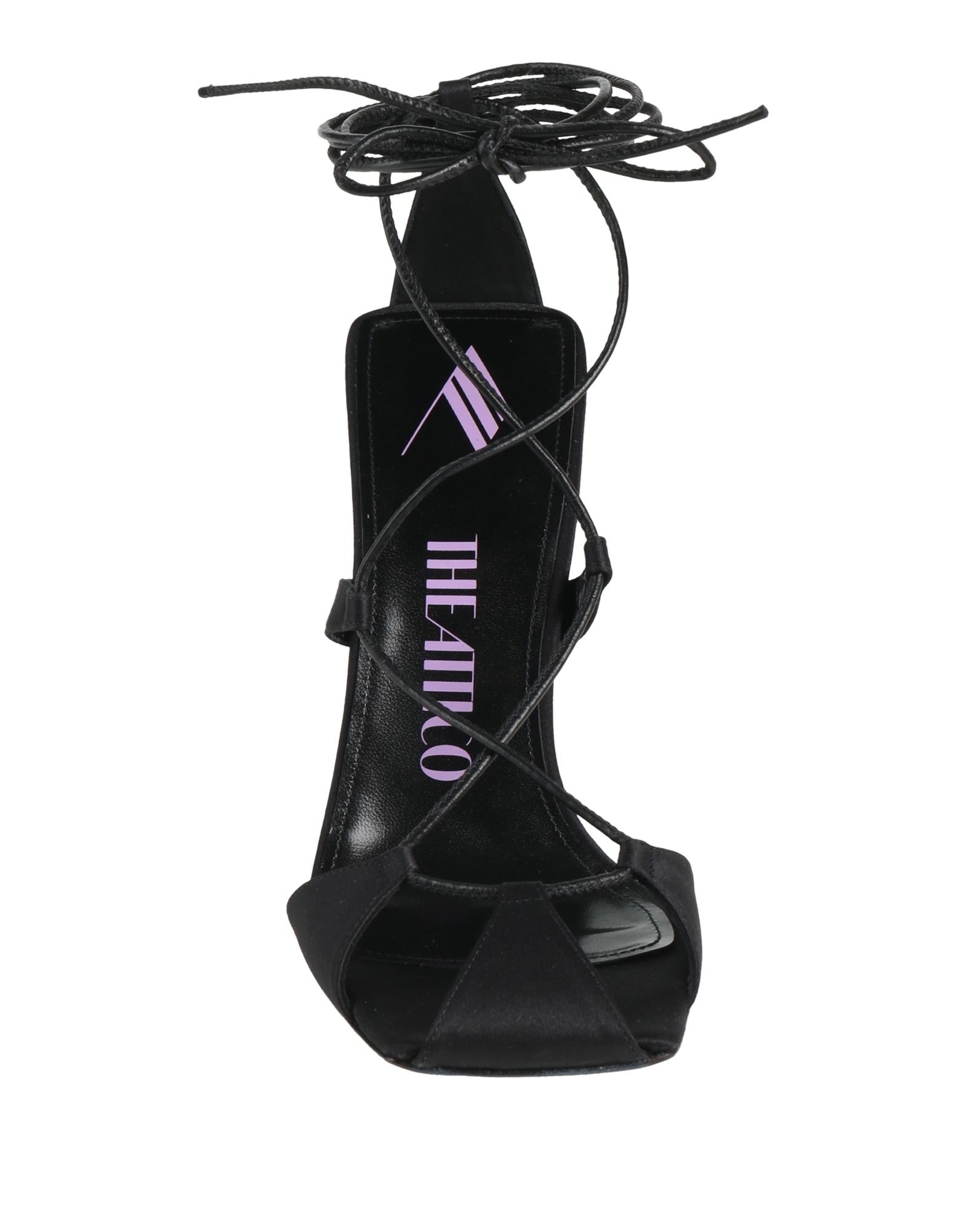 Black Women's Sandals - 4