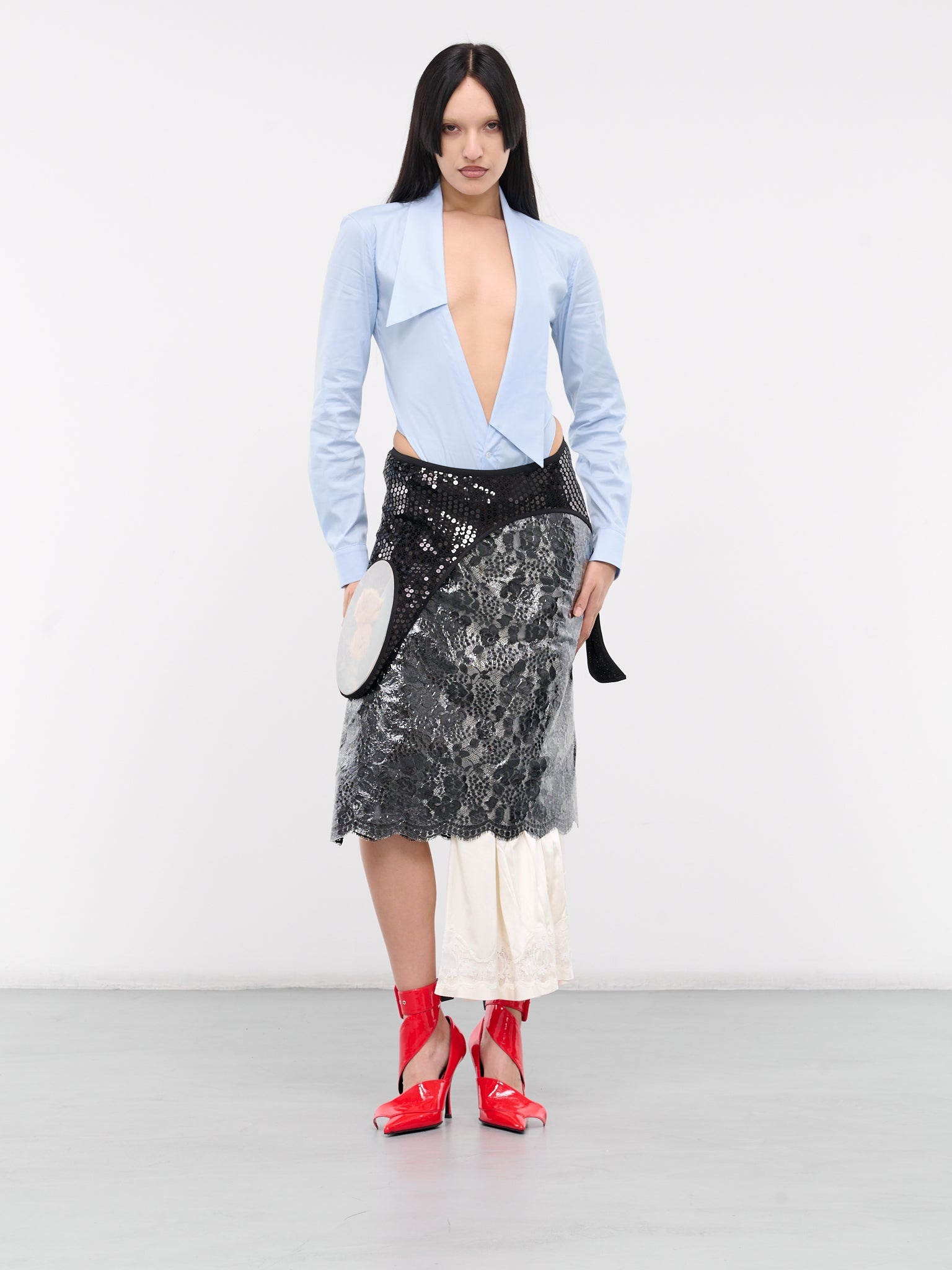 Belted Ankle Pumps - 7