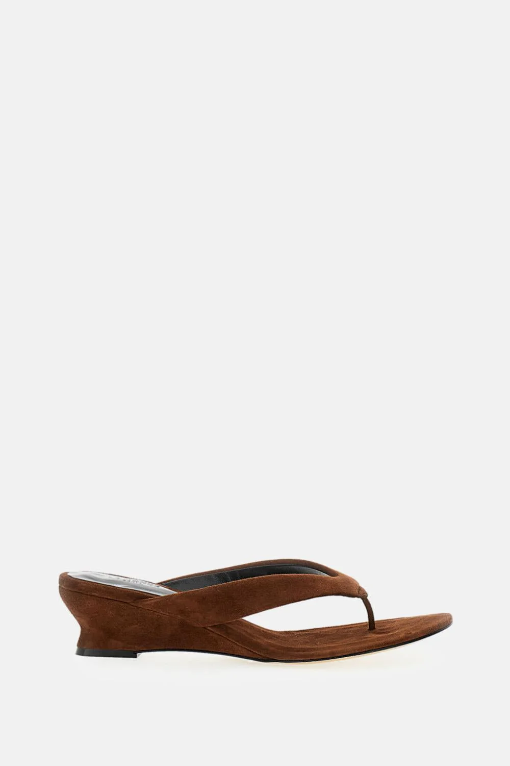 thong sandal with micro wedge heel - 1
