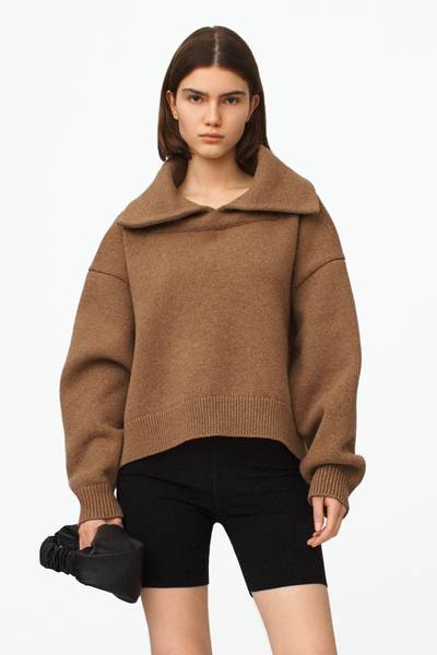 Alexander Wang SPLIT COLLAR PULLOVER outlook