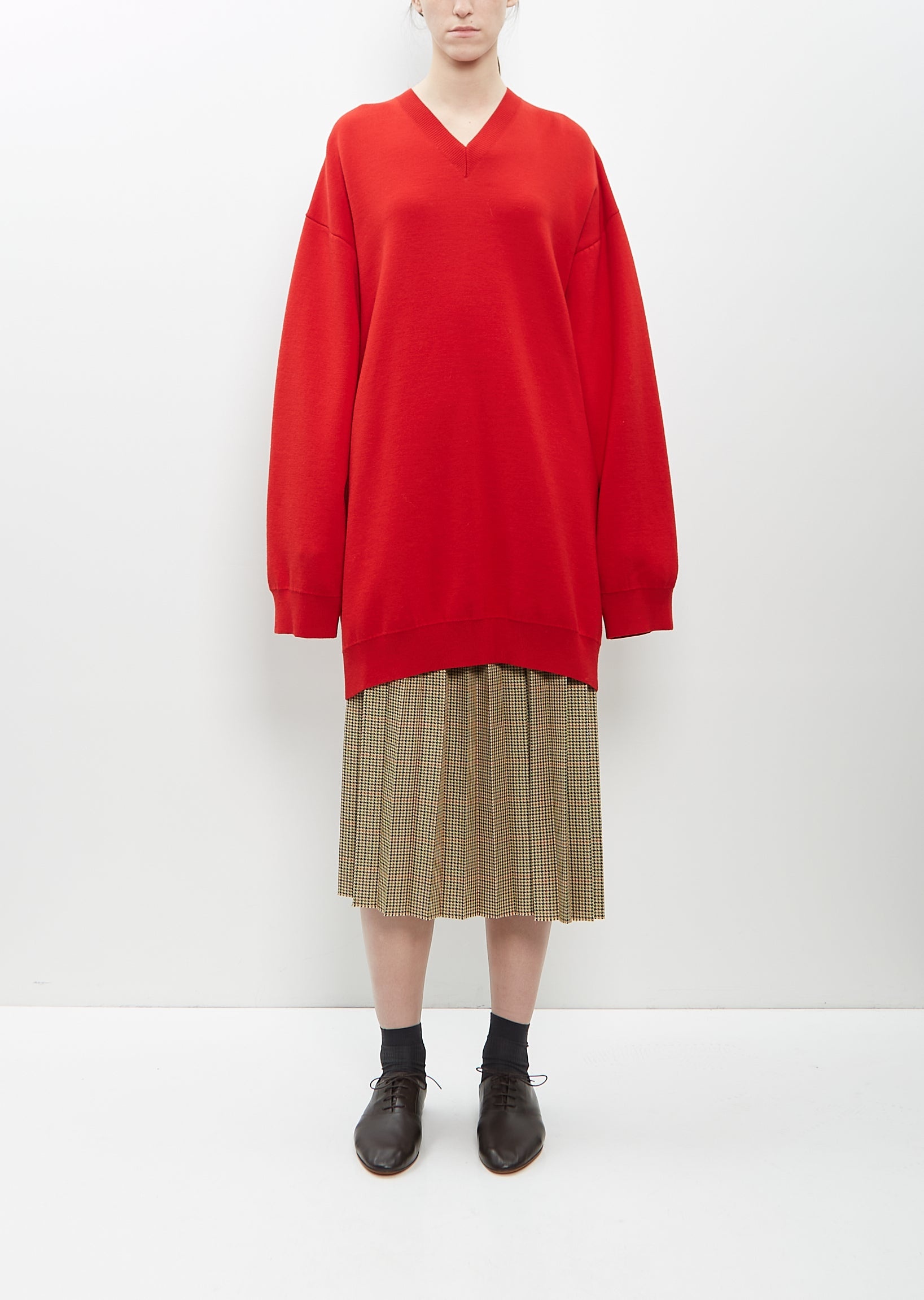 Wool Sweater Dress - 4