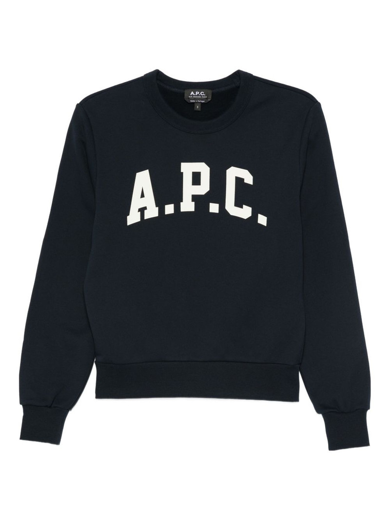 logo-appliqué sweatshirt 1