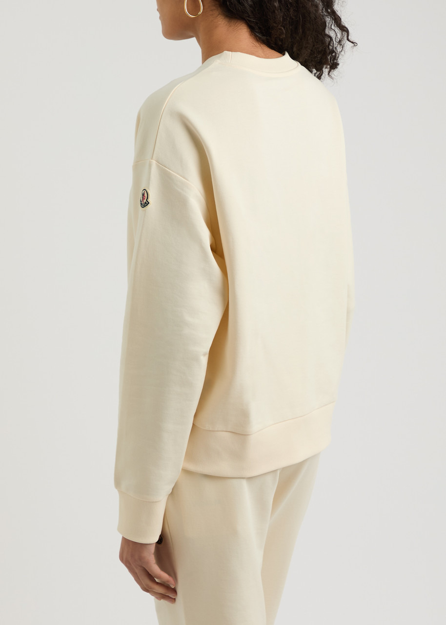 Moncler Logo-embroidered Cotton Sweatshirt - 3