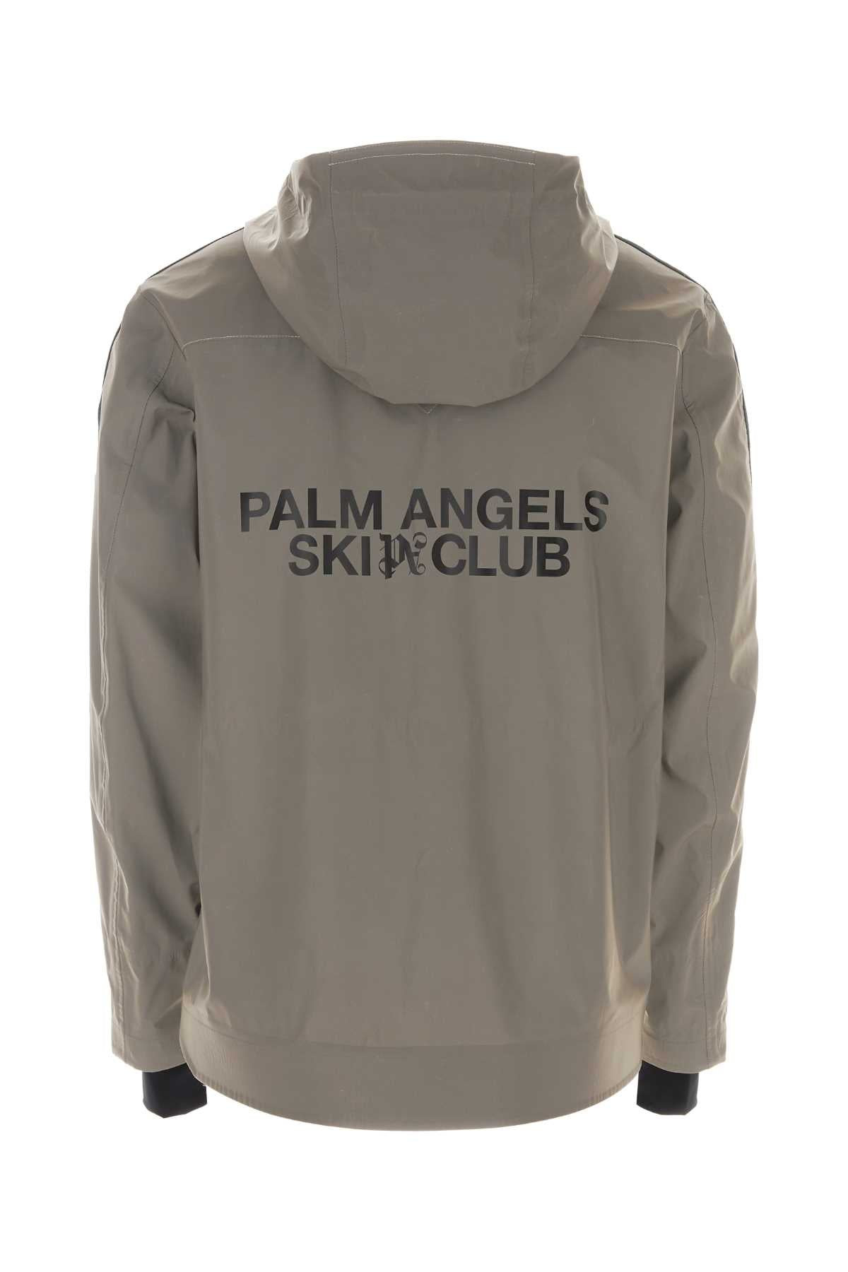 Palm Angels Men Silver Polyester Ski Jacket - 2