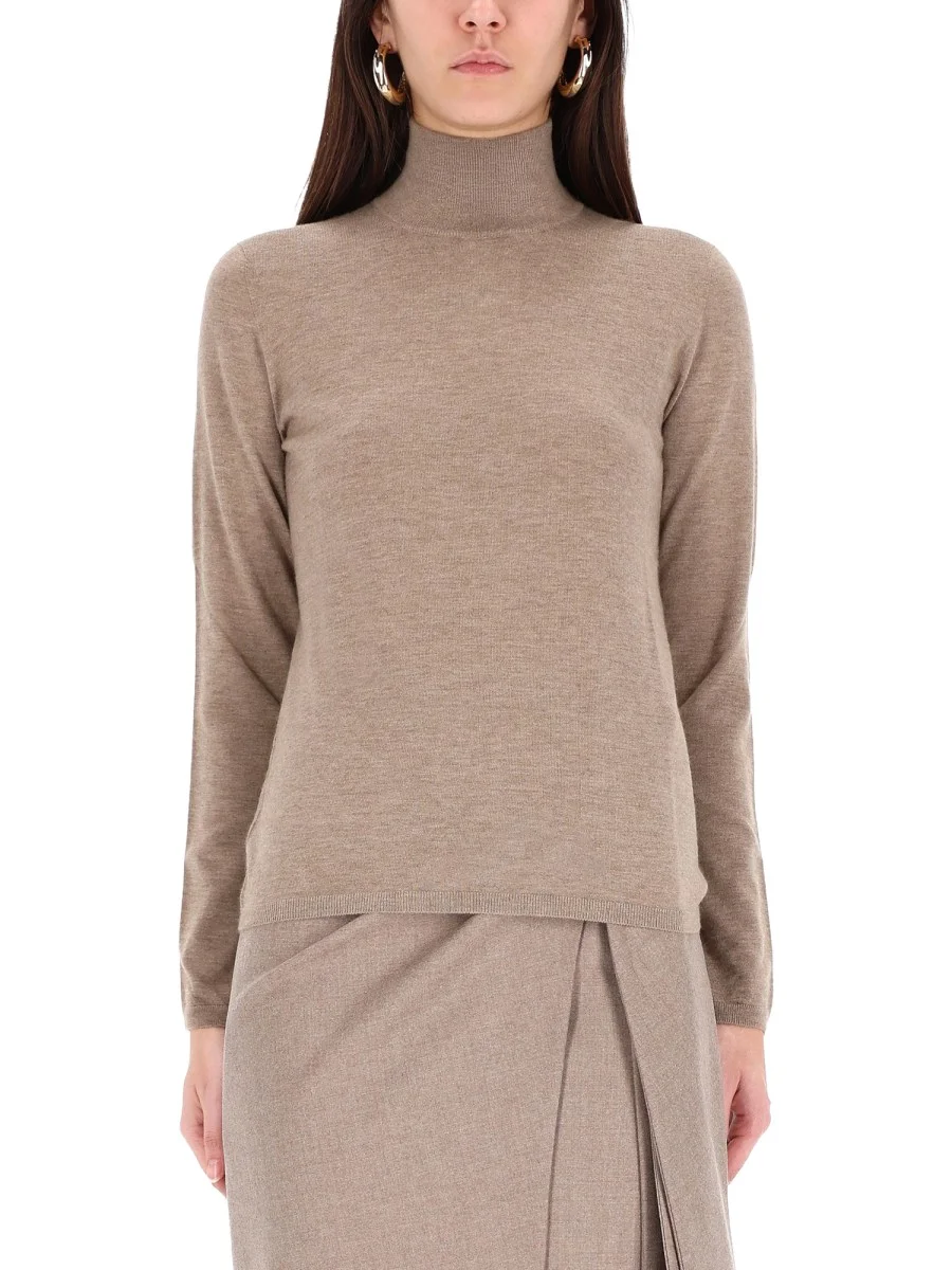 CASHMERE MEANA TURTLENECK SWEATER - 1