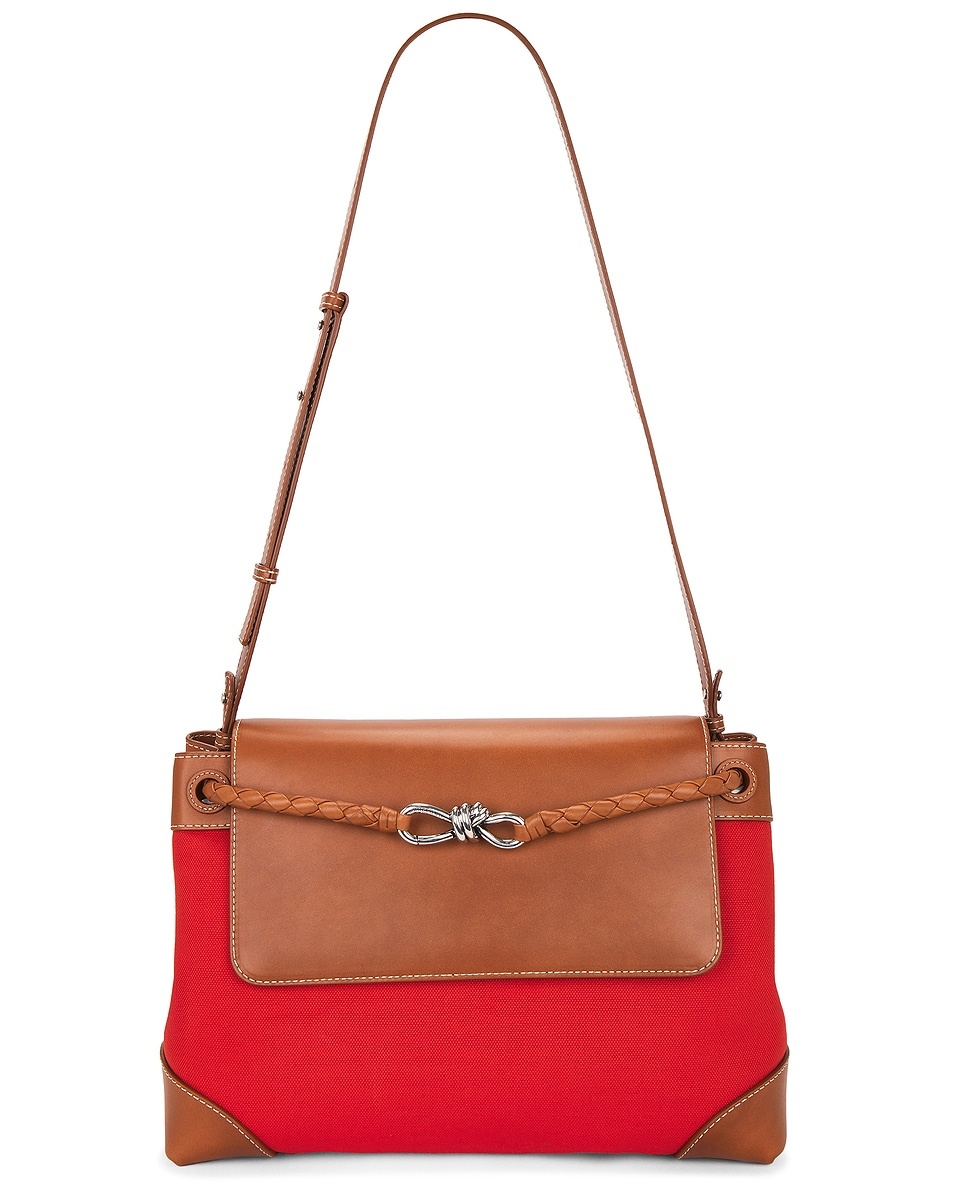 Andiamo Canvas Mix Messenger Bag - 1