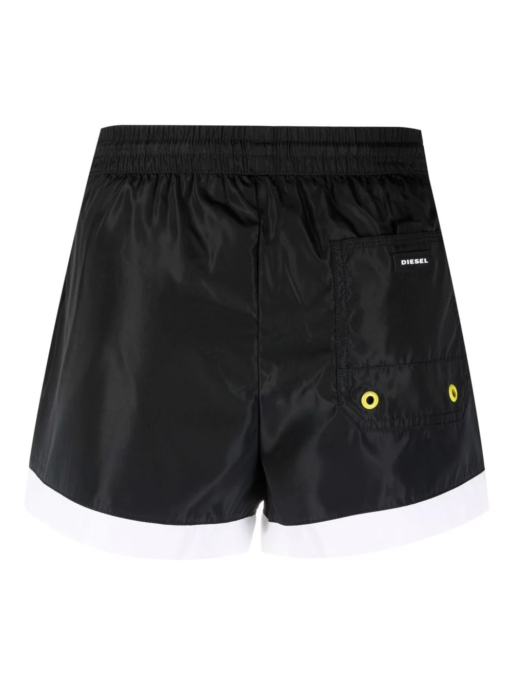 Just Got Real embroidered swim shorts - 2