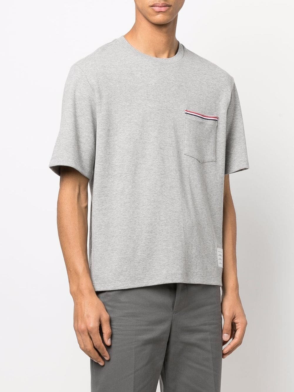 Oversized Short Sleeve Pocket Tee - 3
