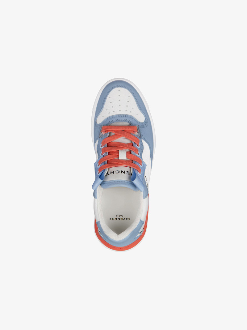 Wing low three tone sneakers in leather 6