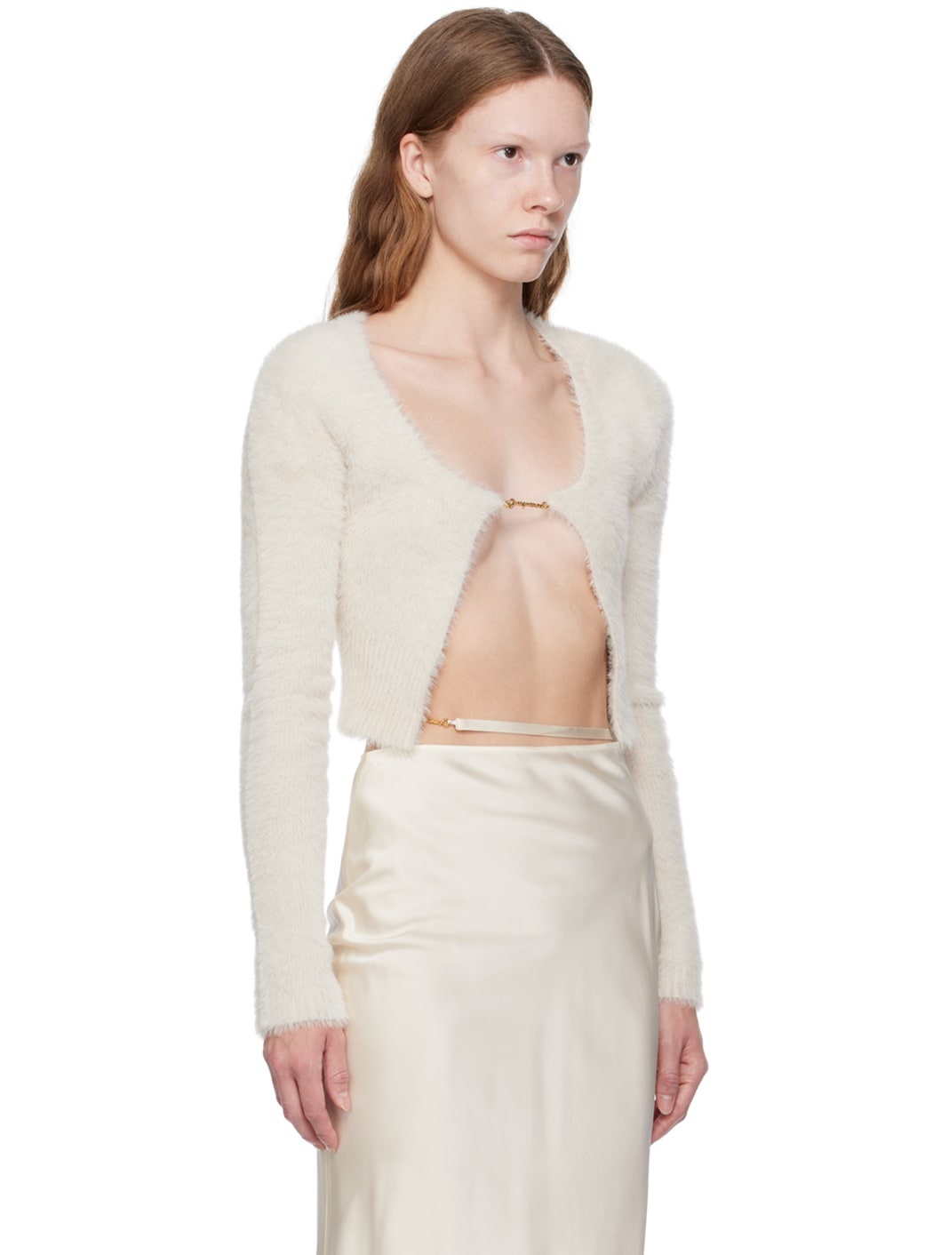 Off-White Le Papier 'La Maille Neve Manches Longues' Cardigan - 2
