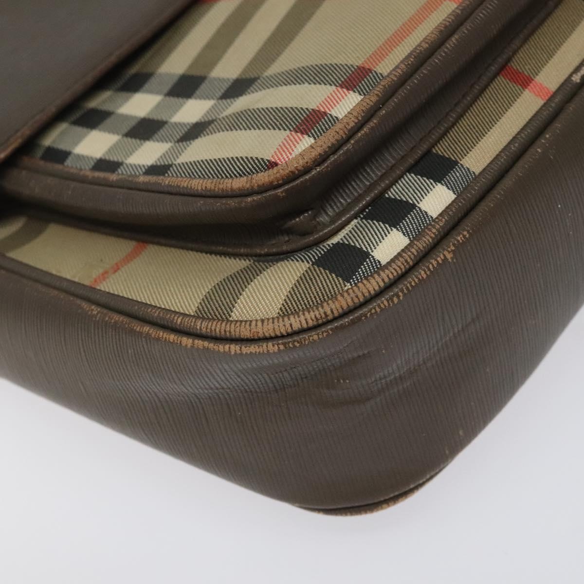 Burberry Nova Check Shoulder Bag Beige - 11