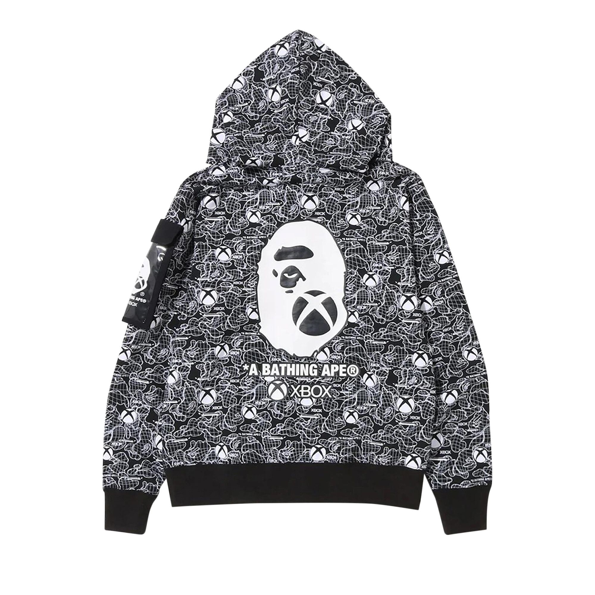 BAPE x Xbox Camo Sweat Shorts 'Black' - 2