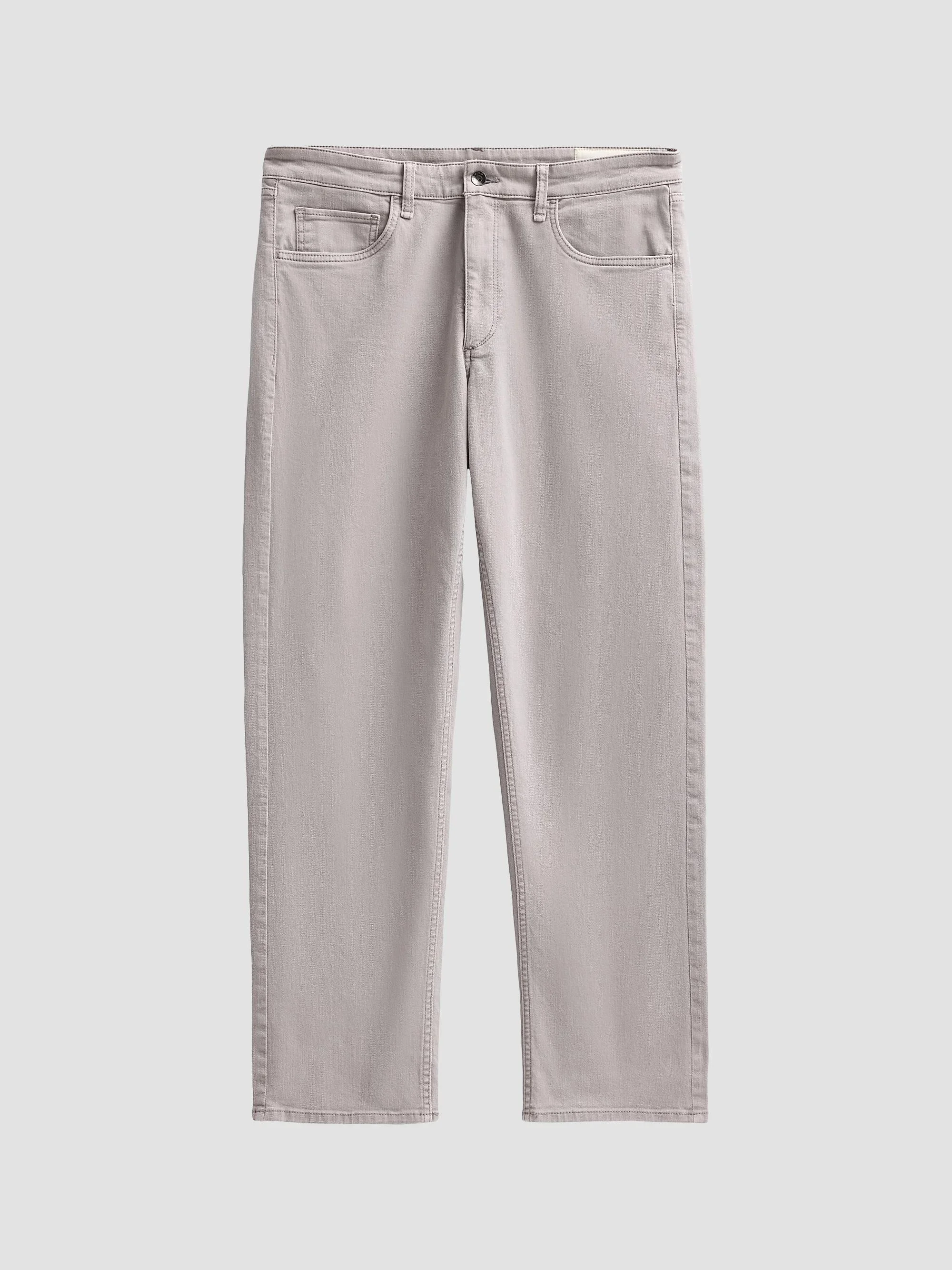 Men's Fit 4 Aero Stretch Straight Jeans - Grey - 1