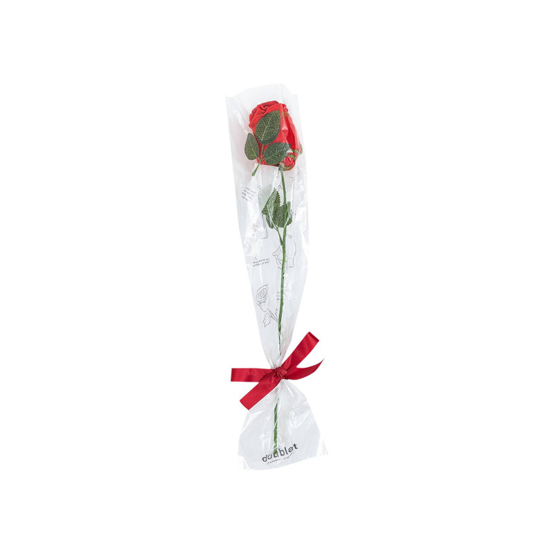 Doublet A Rose Socks 'Red' - 1