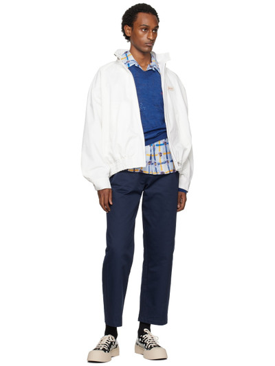 Marni White Oversized Jacket outlook