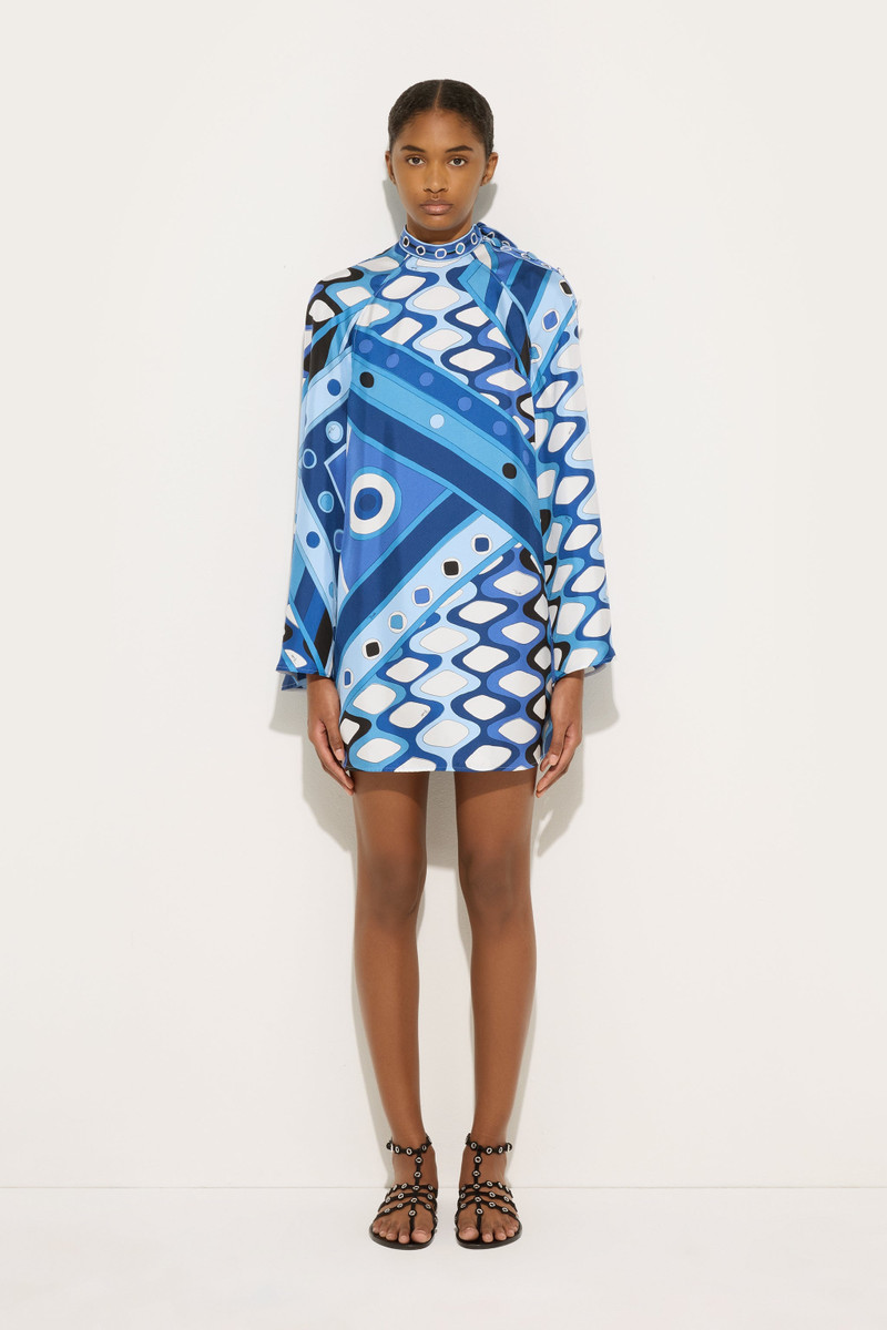 VIVARA PRINT SILK DRESS 4