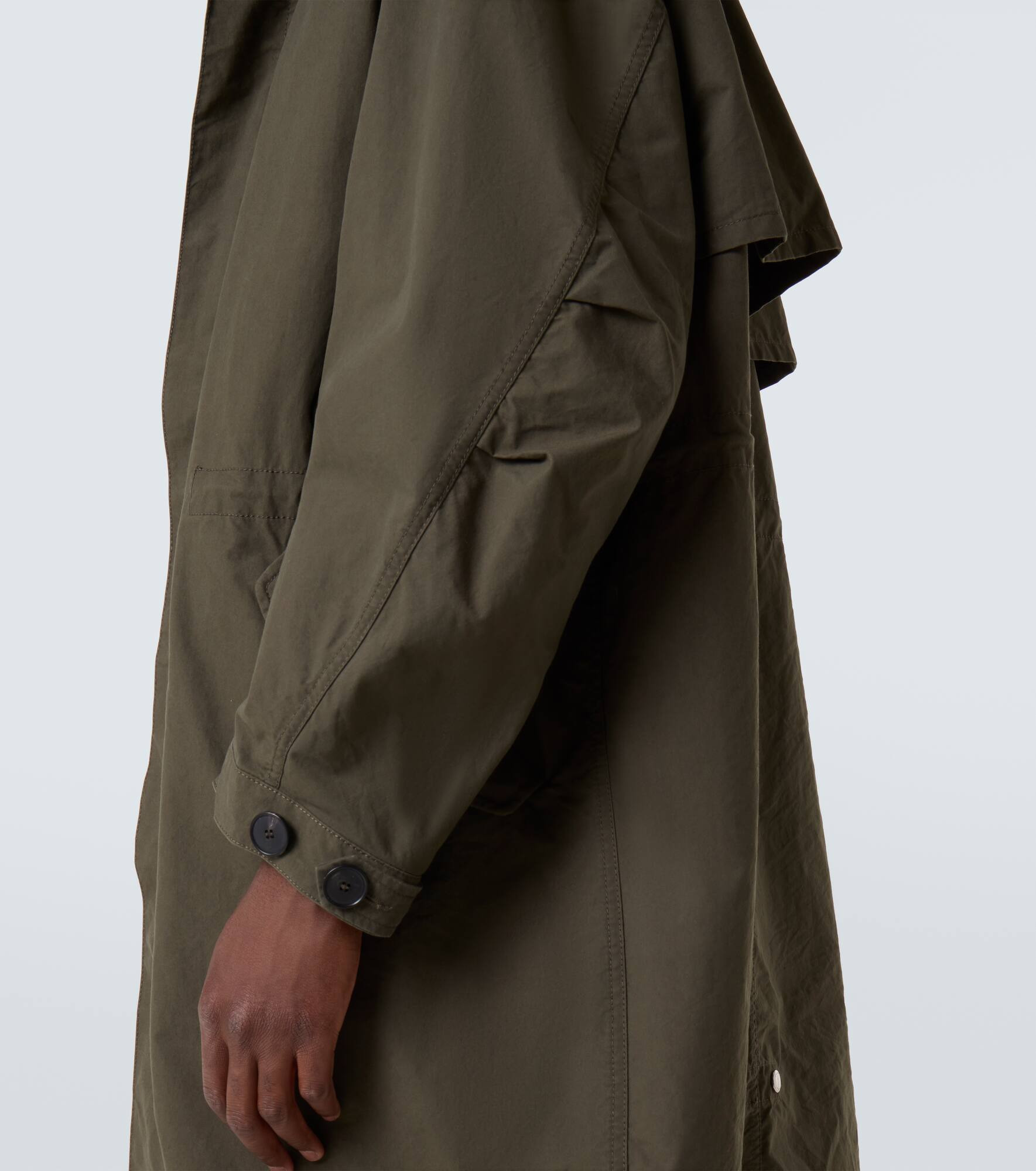 Givenchy Stamp cotton-blend raincoat - 7