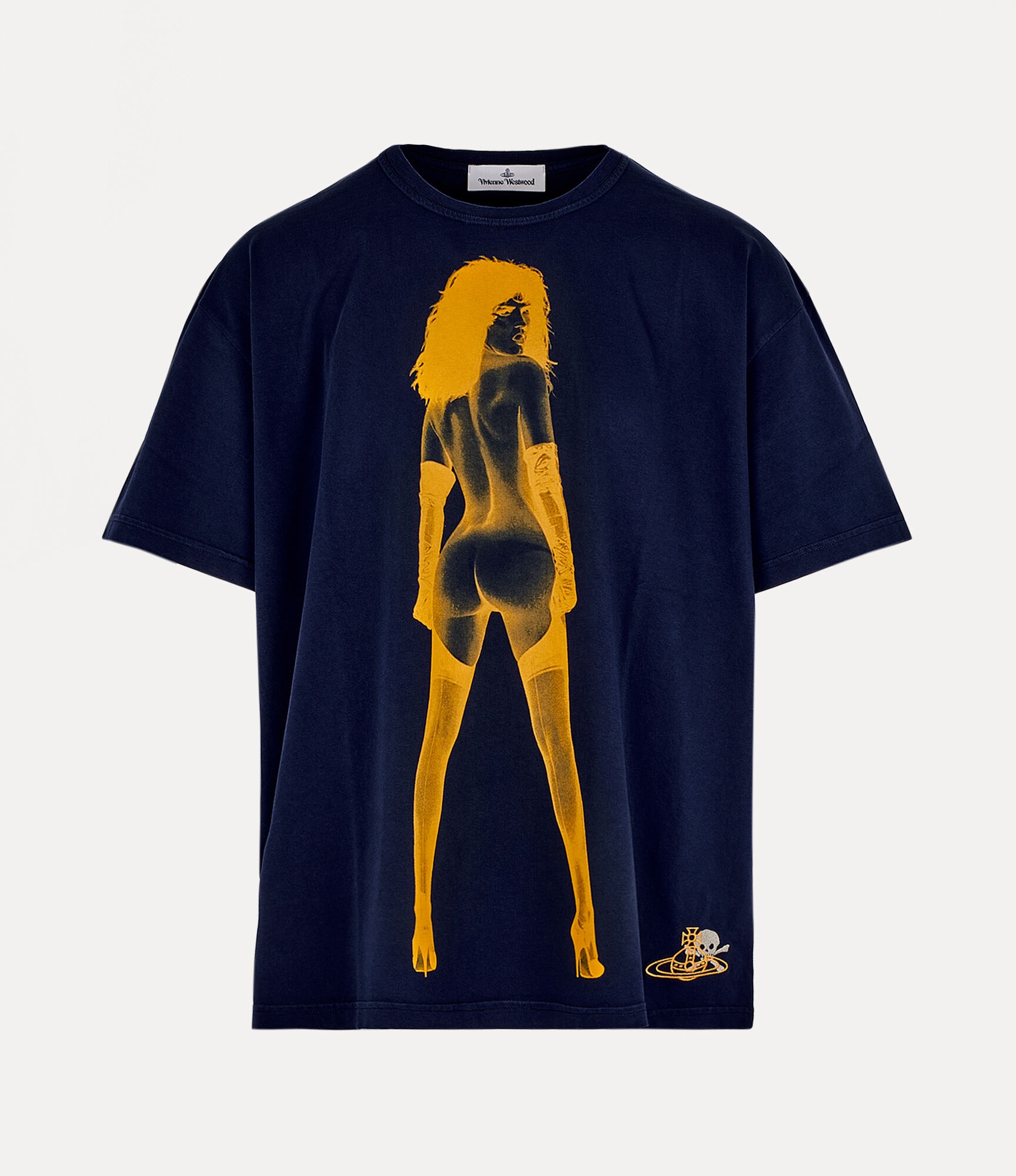 Vivienne Westwood PIN-UP T-SHIRT ワンピース Vivienne Westwood OVERSIZED PIN-UP T-SHIRT | REVERSIBLE