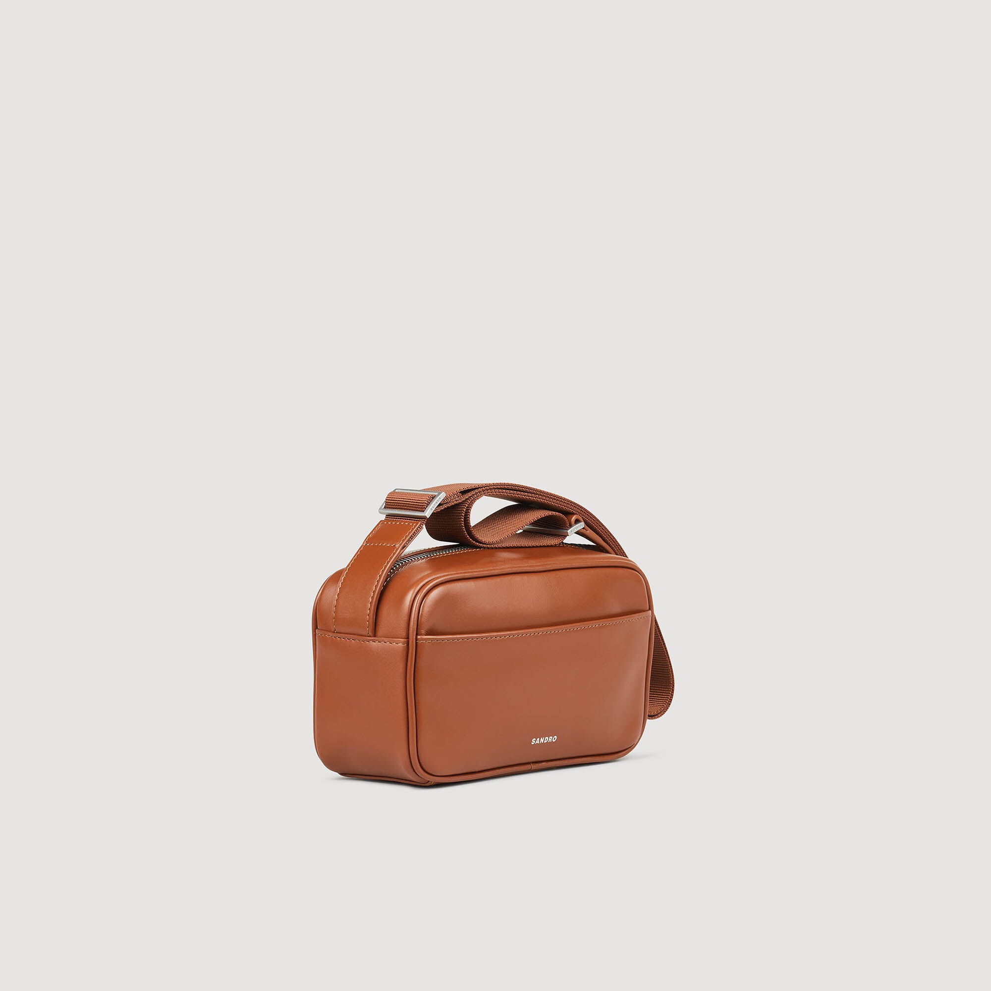 SMALL SMOOTH LEATHER BAG - 3