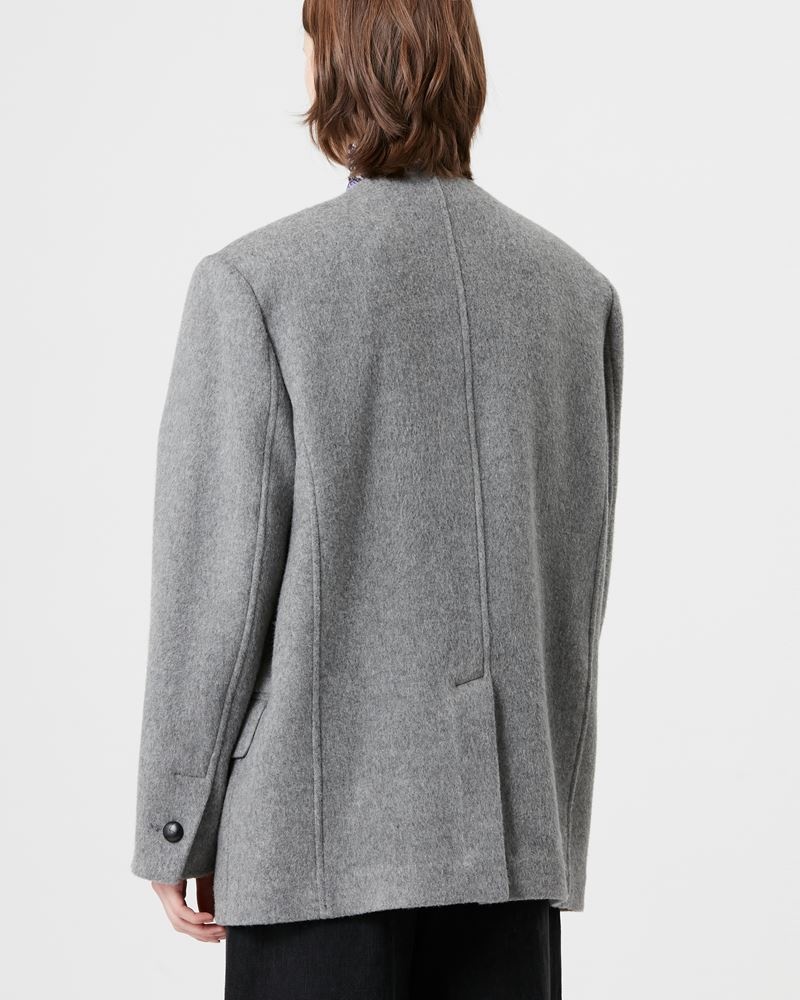EBRIDGI VIRGIN WOOL COAT - 5